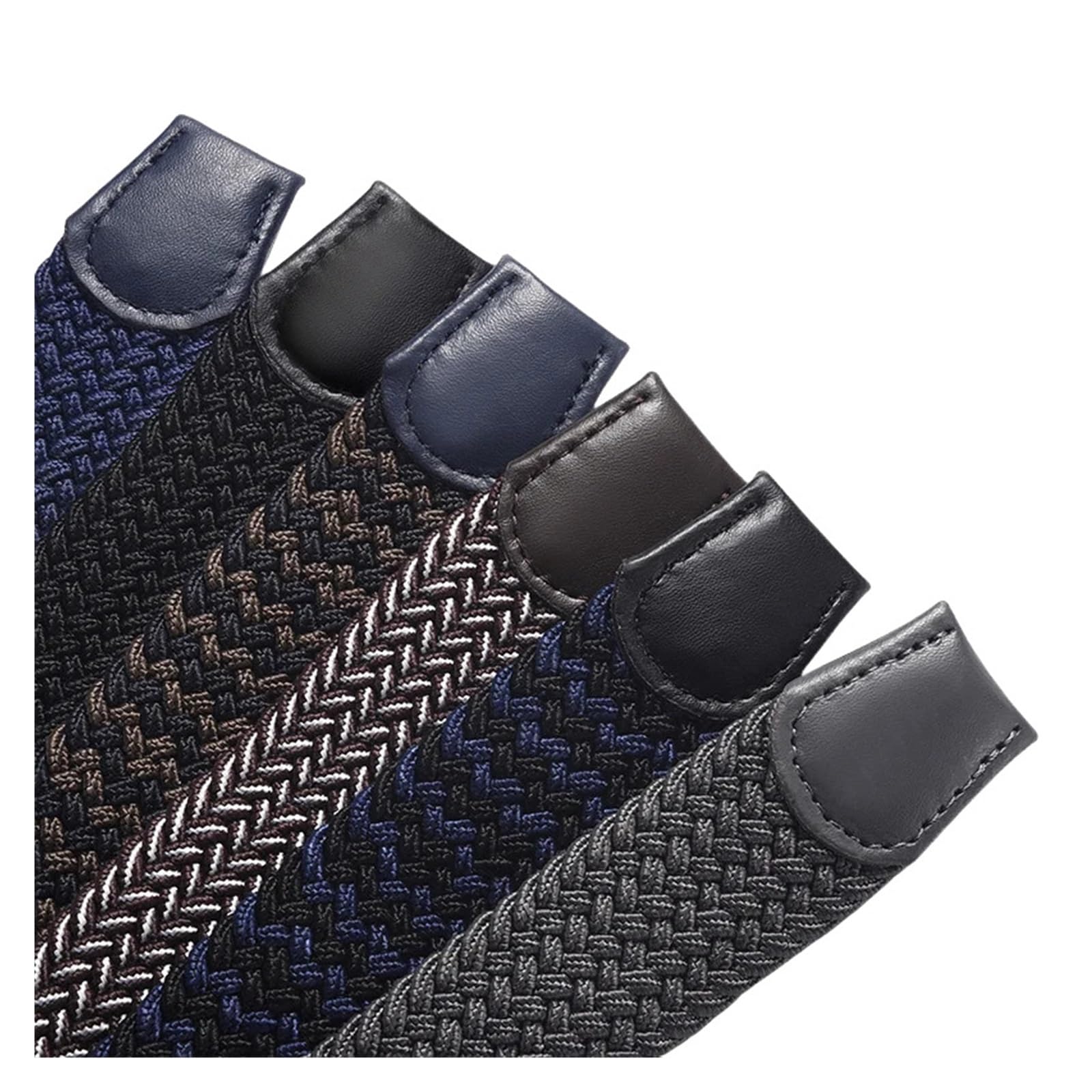 Elastischer Gürtel Herren Elastischer Nylon-Jeansgürtel, Unisex, lässig, gestrickt, Dornschließe, gewebtes Segeltuch, elastischer, erweiterbarer Stretch-Bund for Damen und Herren