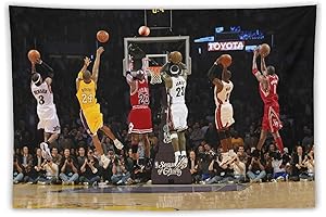 KCQXMCPD Basketball Tapestry for Bedroom