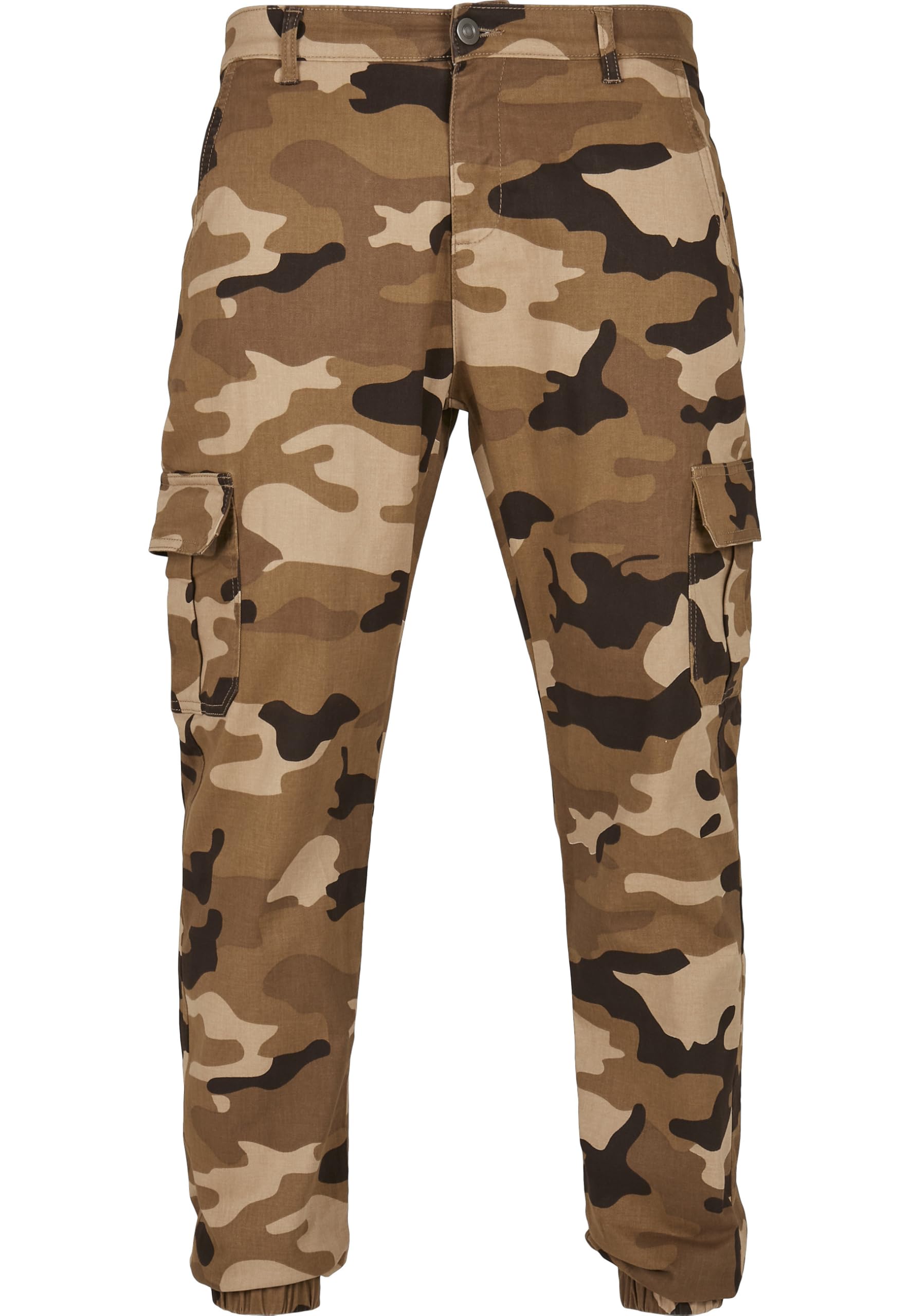Urban Classics Men's Camo Cargo Jogging Pants 2.0 Trouser, Multicolor Darkground Camo, 34W UK