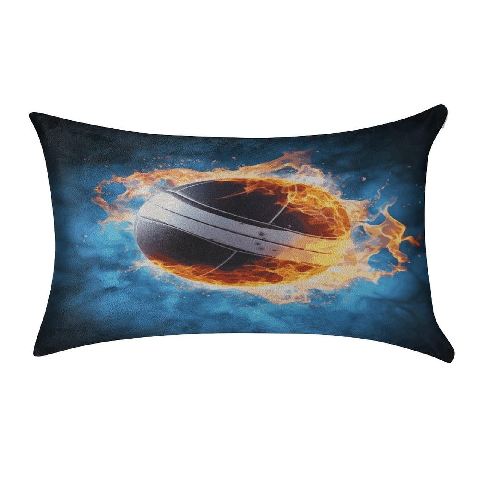 Btcowzrv Style Ice And Fire Volleyball Pillow Cover Pillow Case Pillowcase