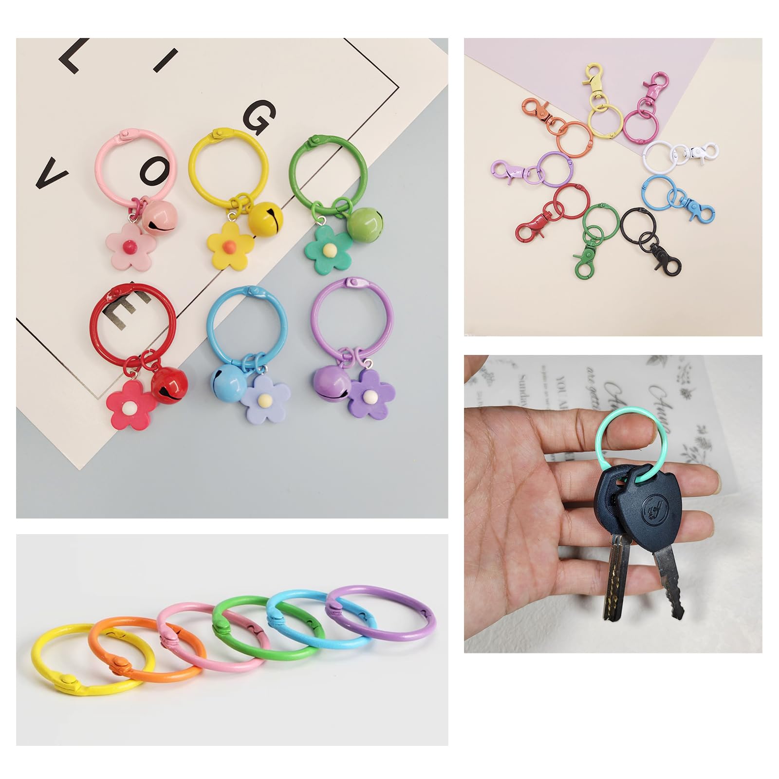 Amazon | カードリング スマートリング 多機能 キーホルダー 単語帳