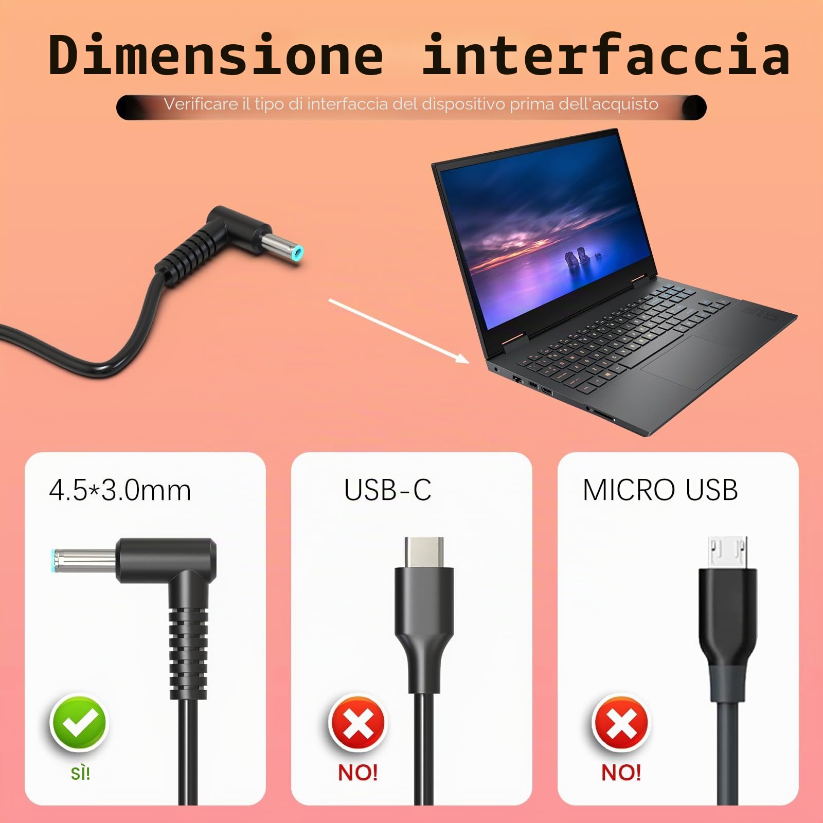 150W Alimentatore Caricatore per HP Omen 15 17 Pavilion Gaming 15 17 ZBook Studio G3 G4 G5 G6 G7 G8 Fury G7 G8 TPN-CA11 TPN-DA09 L32661-001 19,5V 7,7A Caricabatteria PC Portatile