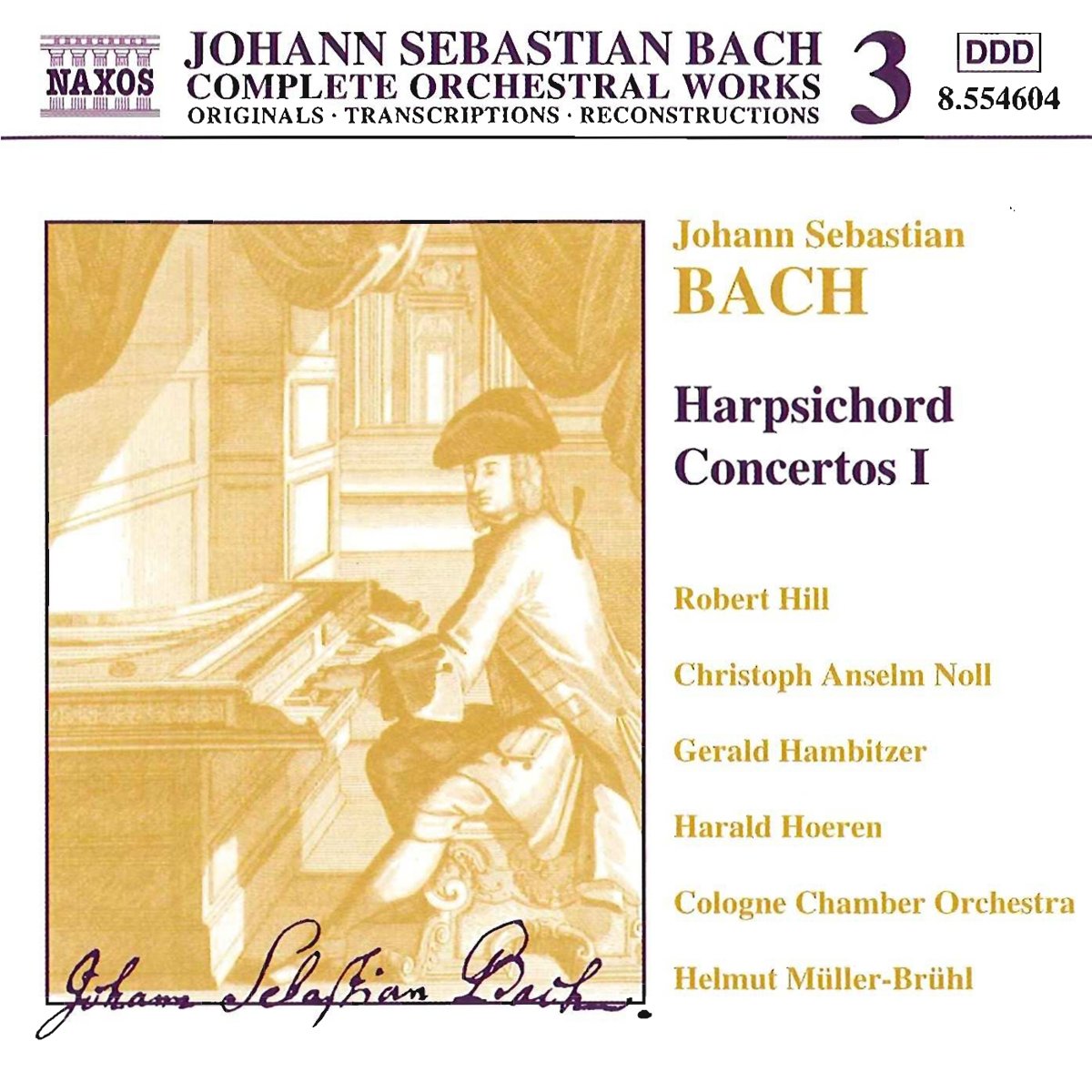 Bach: Harpsichord Concertos, Vol. 1