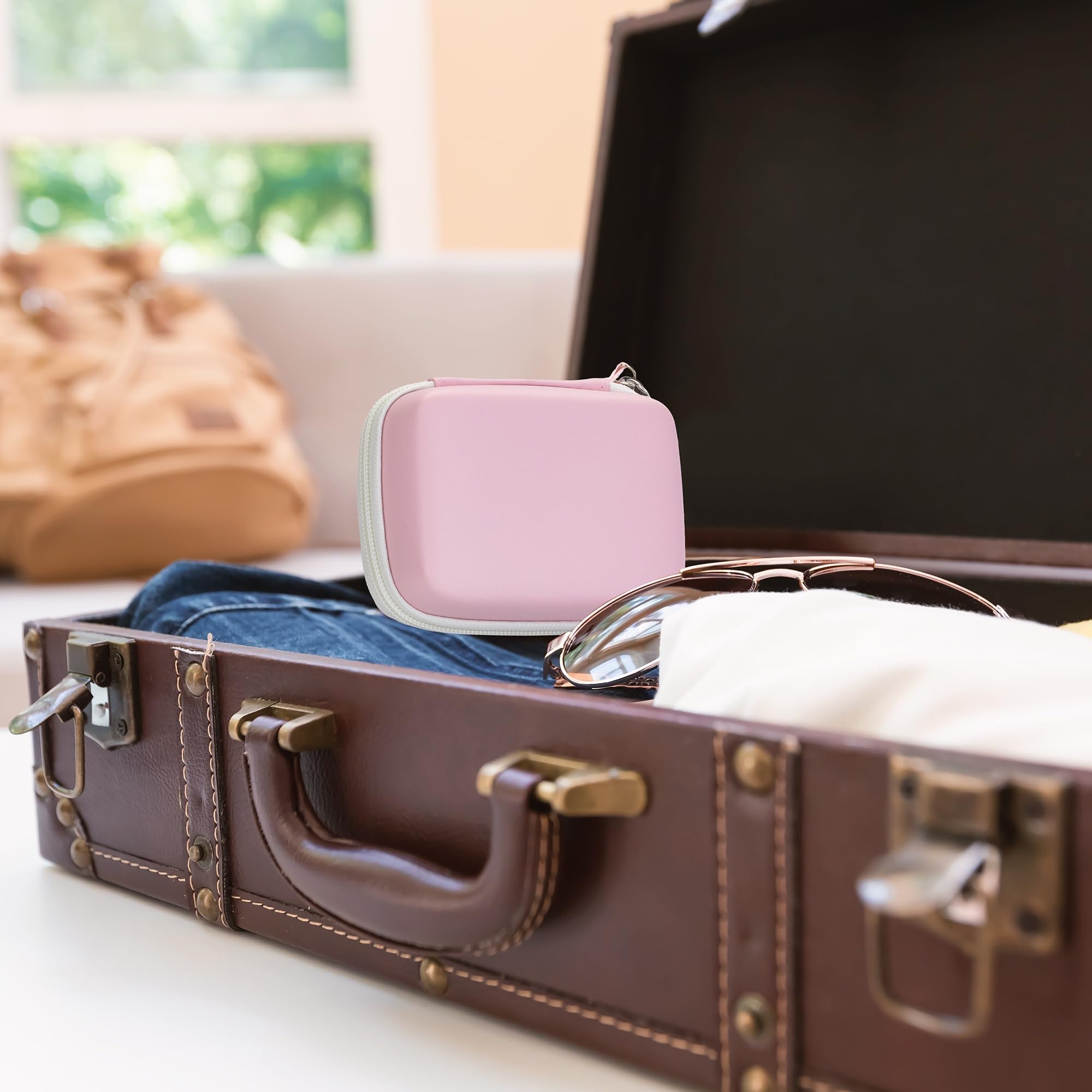 Digital Camera Case Compatible with Canon G7X, SX 740, Camkory FHD 1080P, Kodak FZ55-BK, FZ45-BK Digital Point and Shoot Camera Case, Small Portable Travel Carrying Protective Storage Bag