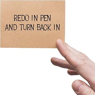 MaxStamp - Self-Inking Redo in Pencil and Turn Back in Stamp (Black Ink)