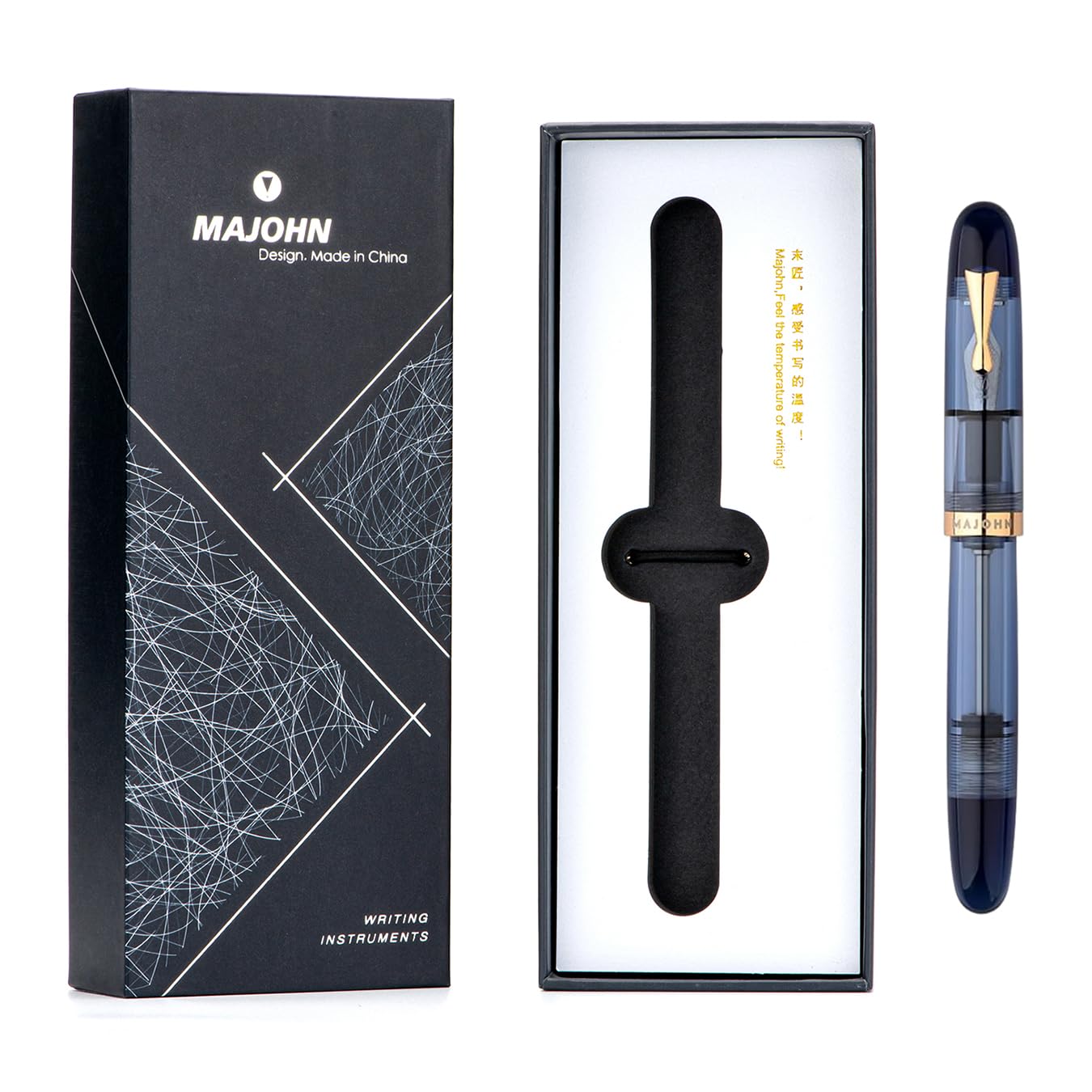 Majohn C4 Fountain Pen Eyedropper Filling Extra Fine Nib