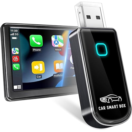 Jemluse Wireless Carplay Adapter 2 in 1