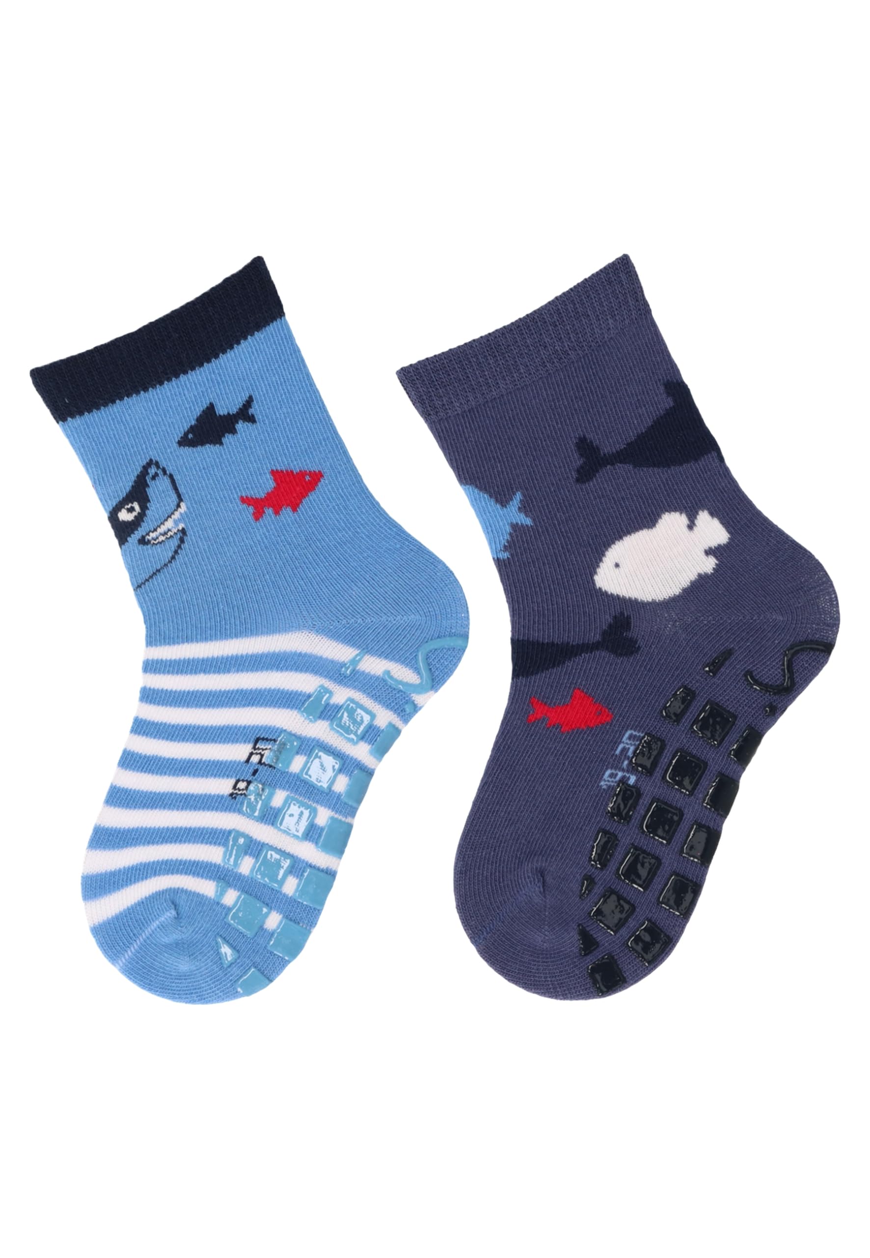 Sterntaler Jungen Abs-socken 2er Pack Hai und Fische Socken (2er Pack)