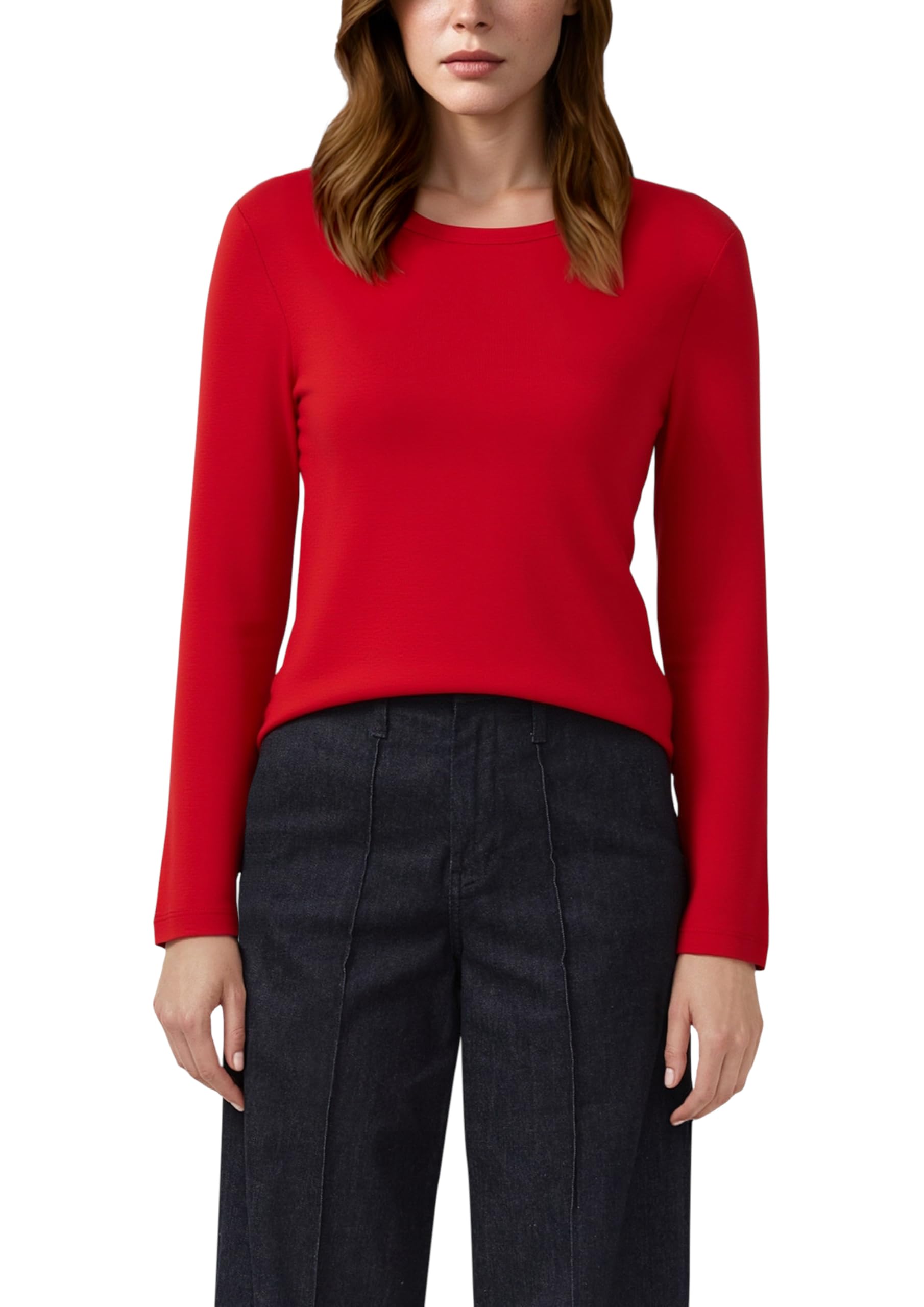 s.Oliver Longsleeve im Slim Fit