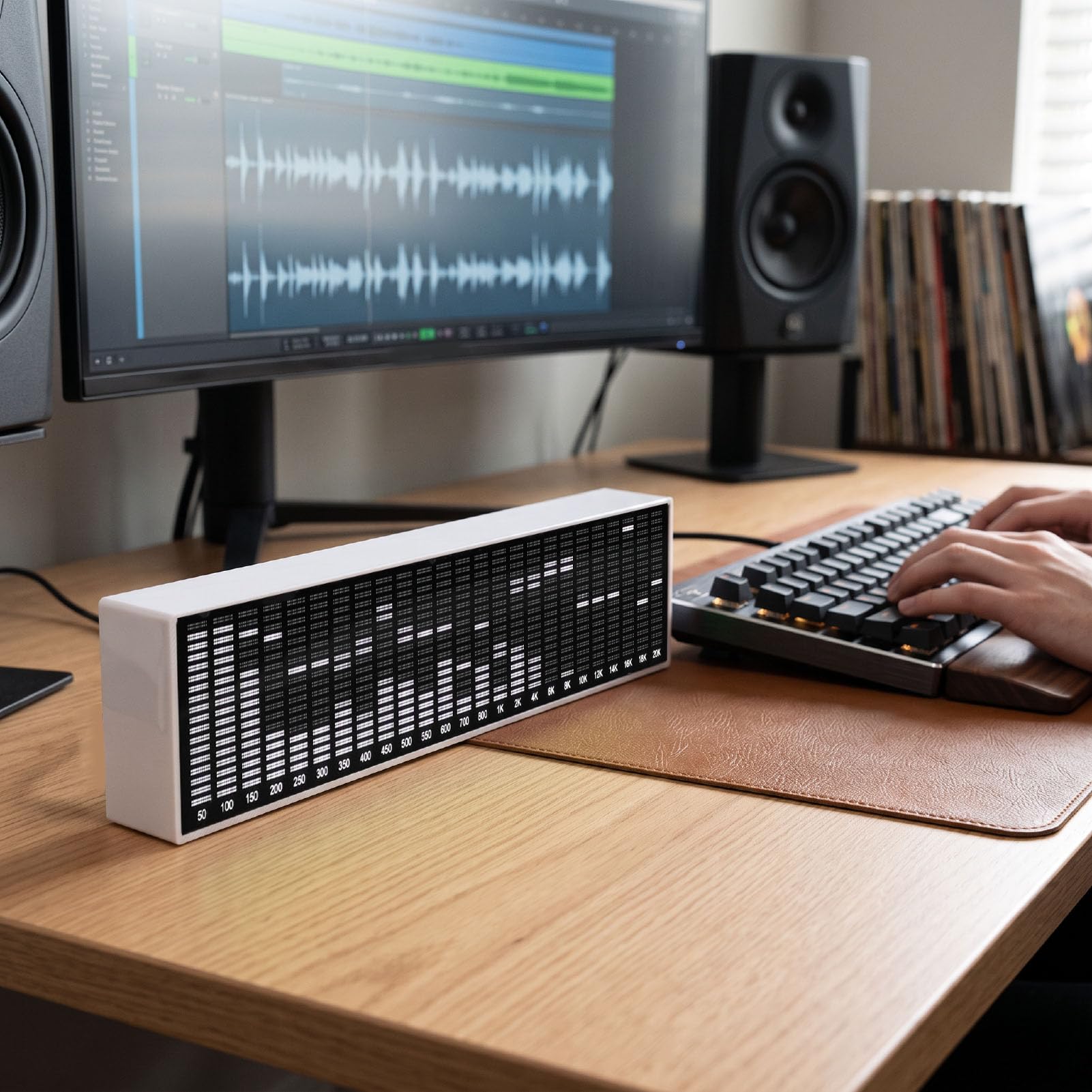 Pantalla LED de Espectro Musical, Controlada por Sonido
