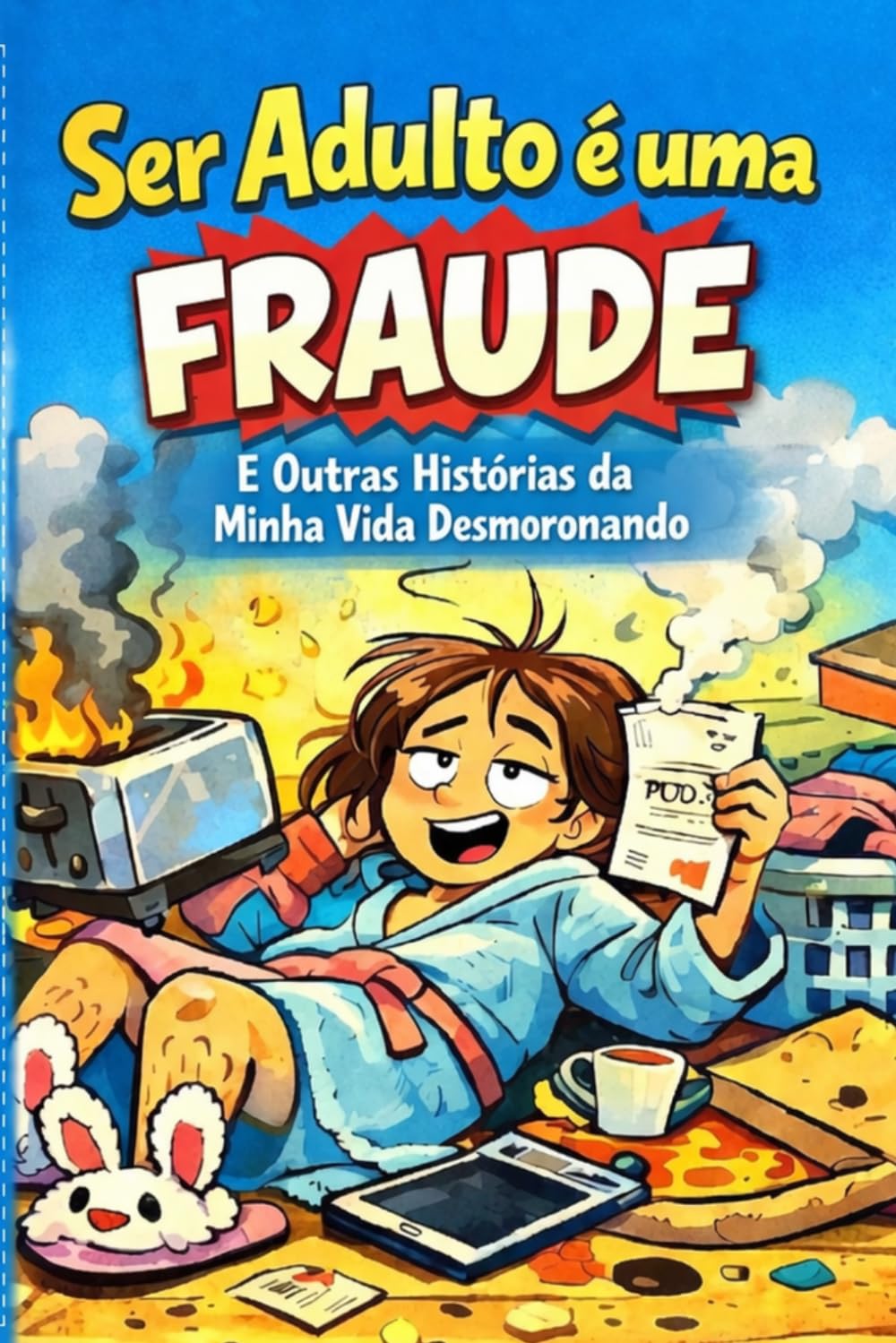 A Vida Adulta é uma Farsa: E Outras Histórias da Minha Vida Desmoronando: Um Guia Humorístico sobre o Caos de Ser Adulto