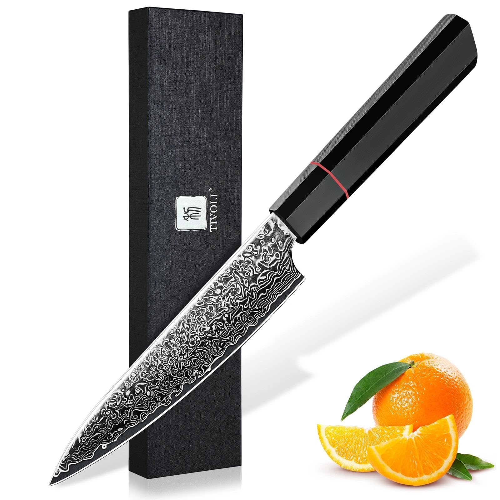 Amazon.com: TIVOLI Damascus Kitchen Utility Knife - 67-Layer