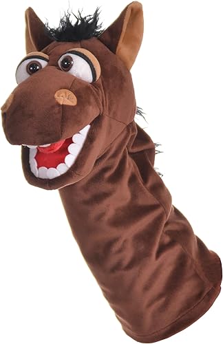 Living Puppets - Ren el murciélago volador de 26 pulgadas, marioneta de mano de felpa para niños y niñas