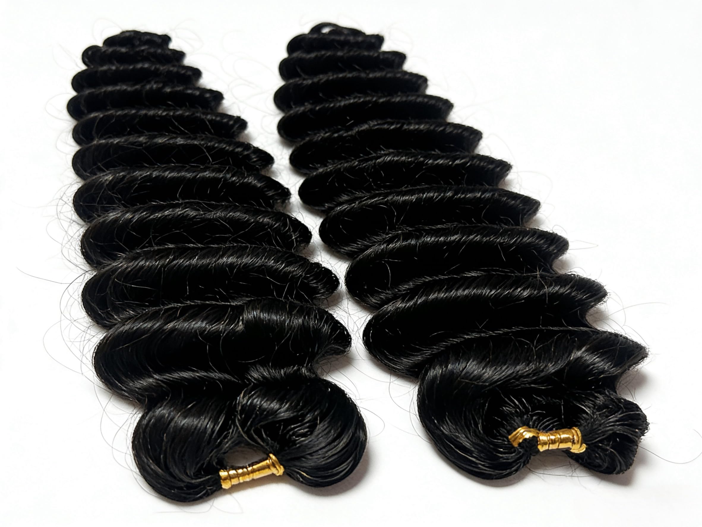Amazon.com : Deep Wave Crochet Human Hair Knotless Pre  display picture 3