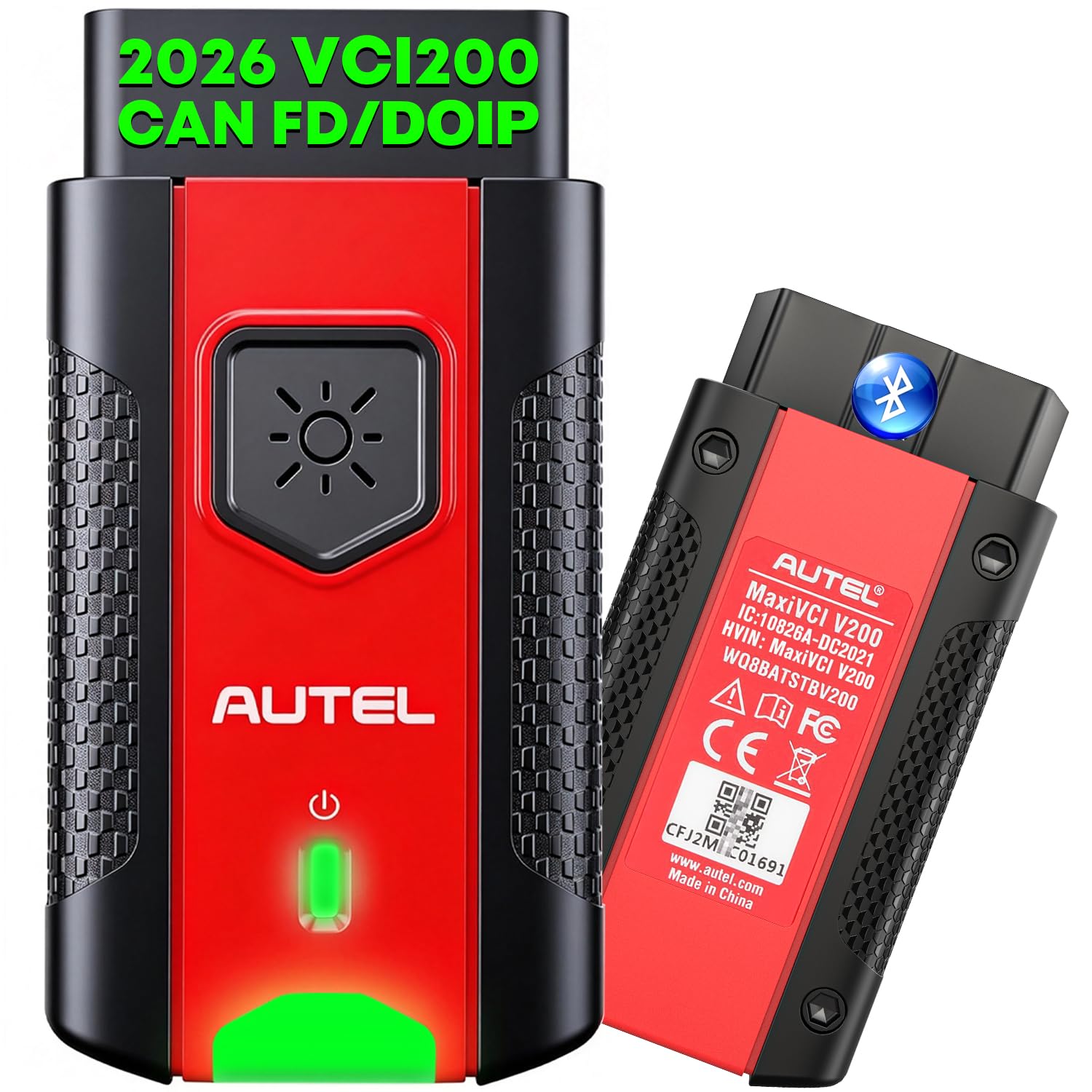Autel MaxiVCI VCI200 V200 Wireless Dongle, VCI 200 OBD2 Connector