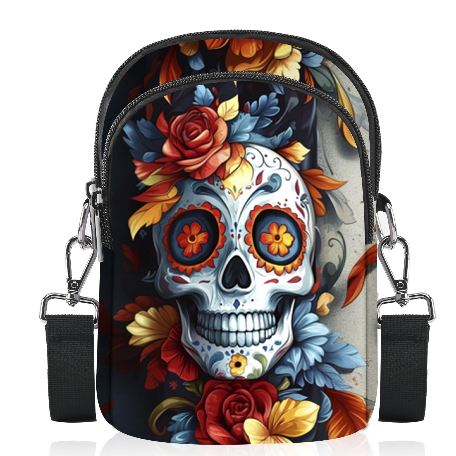 FyLybois Crossbody Purse for Women Cell Phone Bag Casual Shoulder Bags Wallet with Adjustable Strap for Travel