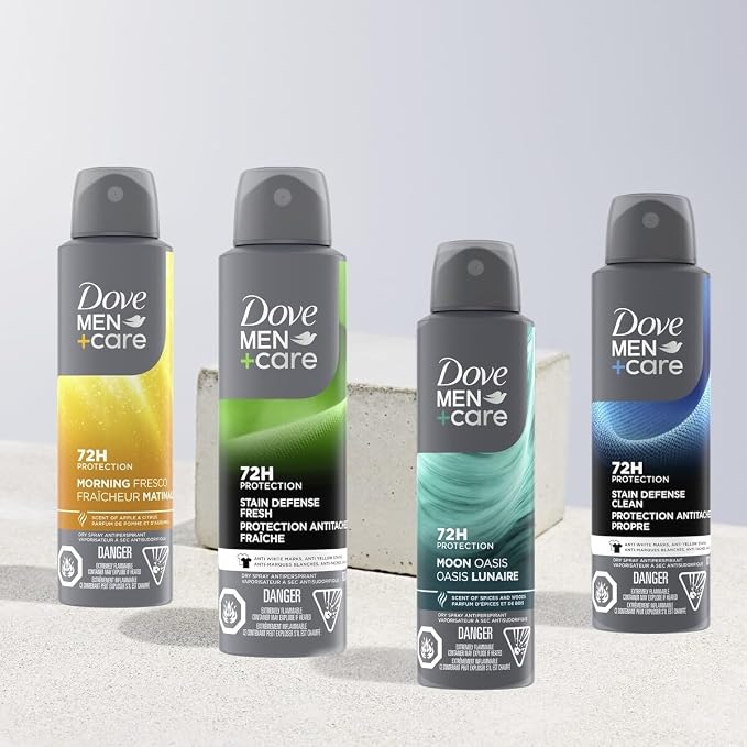 Dove Men+Care Dry Spray Antiperspirant 3.8 oz miniatura 3