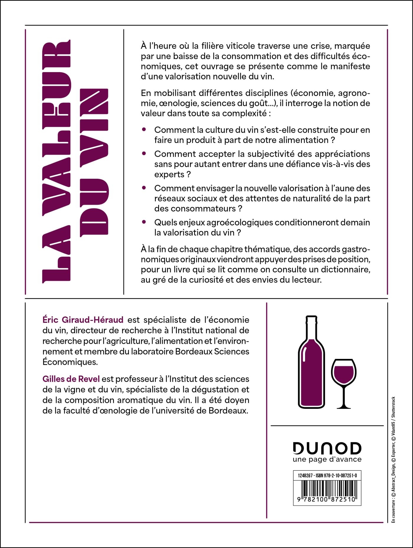 La valeur du vin