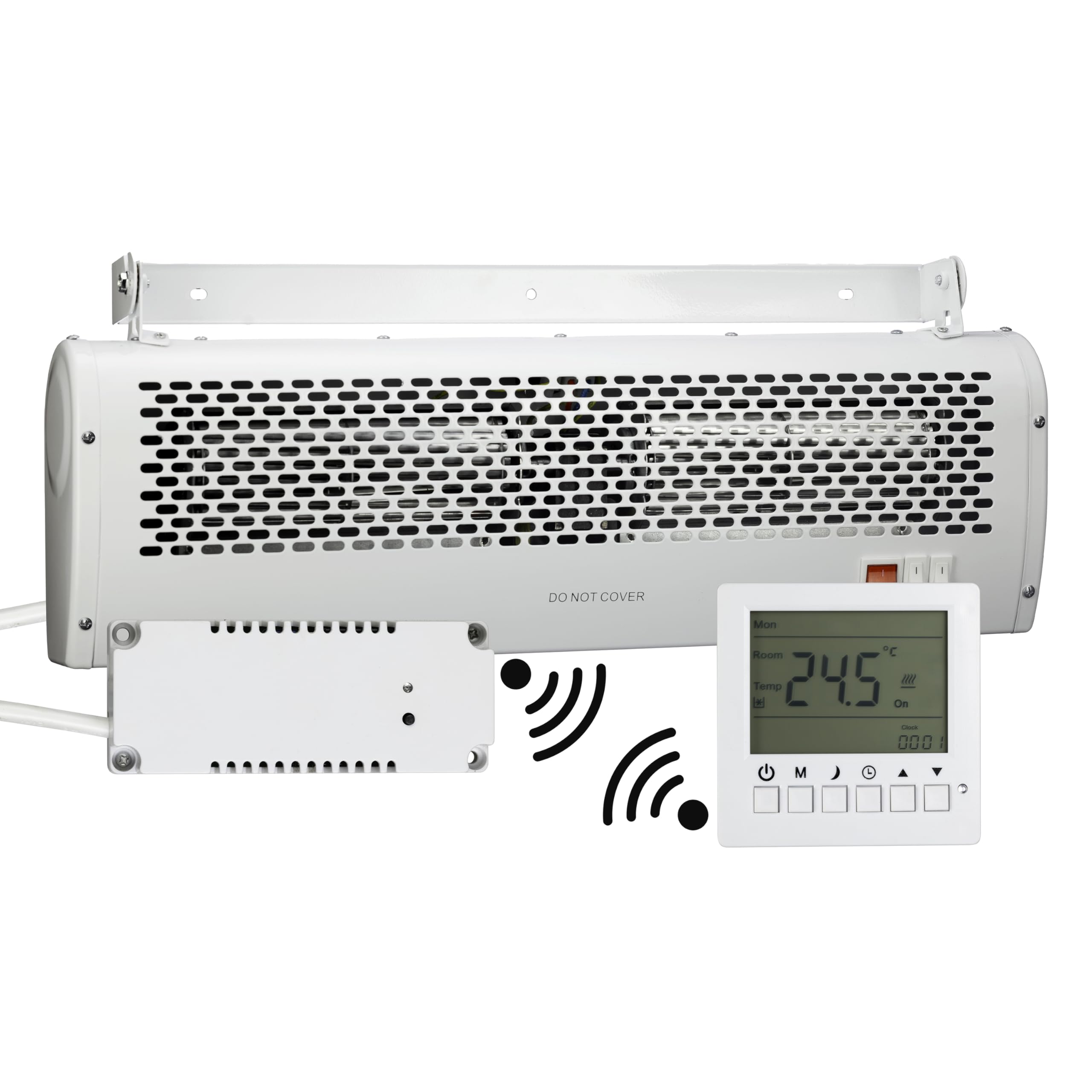 Tcp Air Curtain 3Kw In White