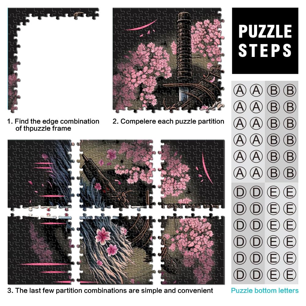 Puzzle per Adulti 2000 pezzi Puzzle di precisione a Lama Vecchio Gioco di Puzzle Stimolante e Gioco Familiare 27,56 "x 39,37"