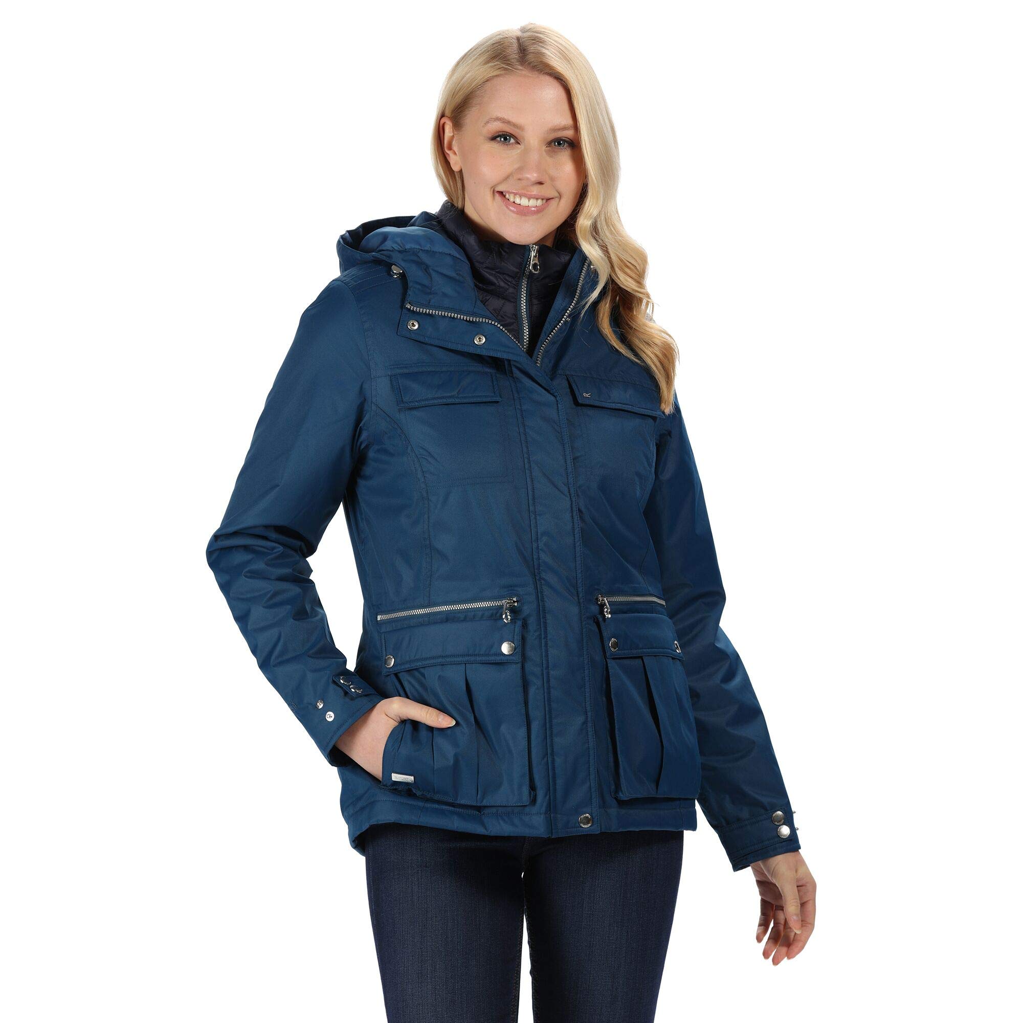 Regatta Women's Frostine Waterproof & Breathable Thermo-guard Insulated Hooded Outdoor Jacket