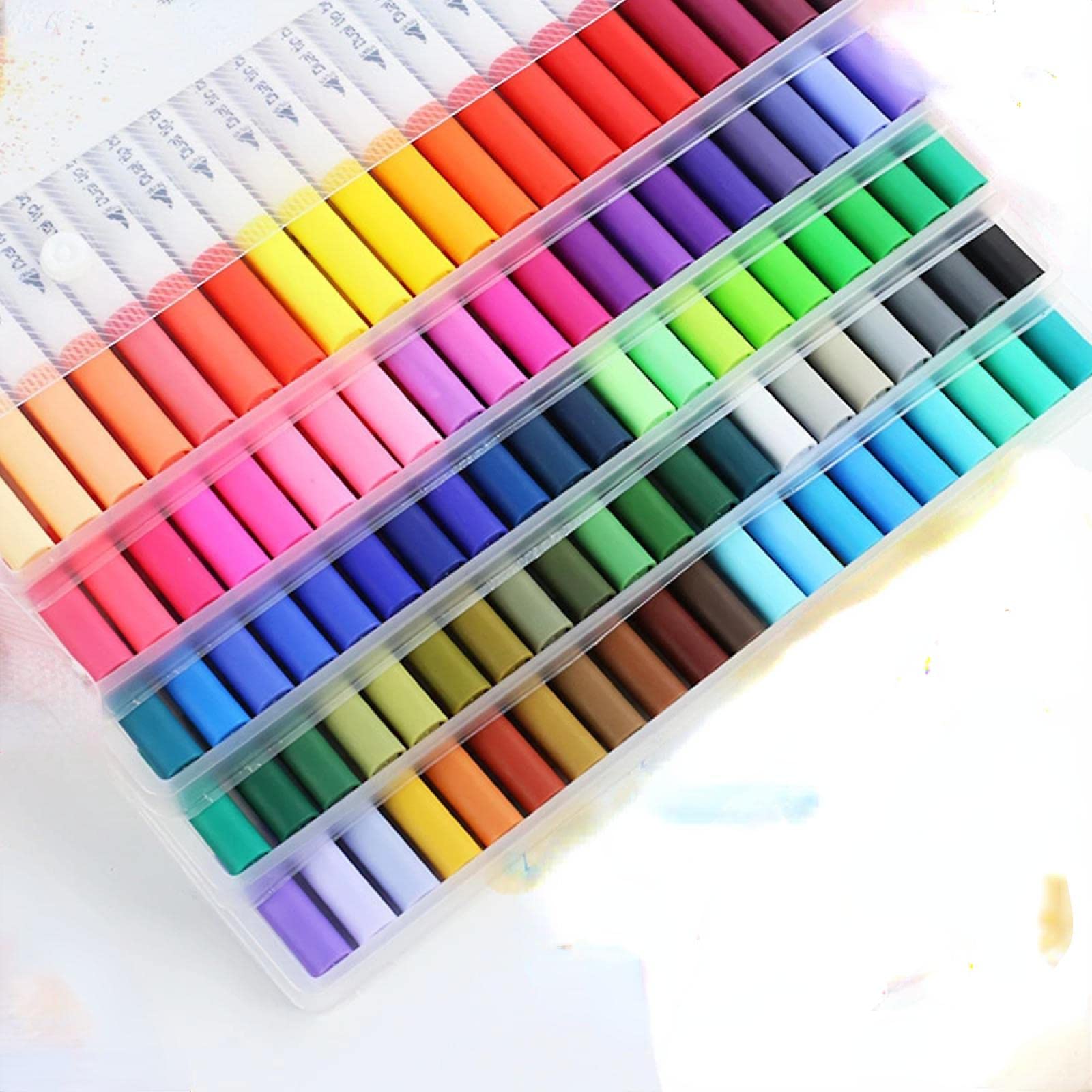 REDAREColoring Pen. Double-Ended Soft-Tip Color Brushes. The Watercolor Pen Is Washable In 12 And 14 Colors. Watercolor Set Crayons 36 color set (black rod