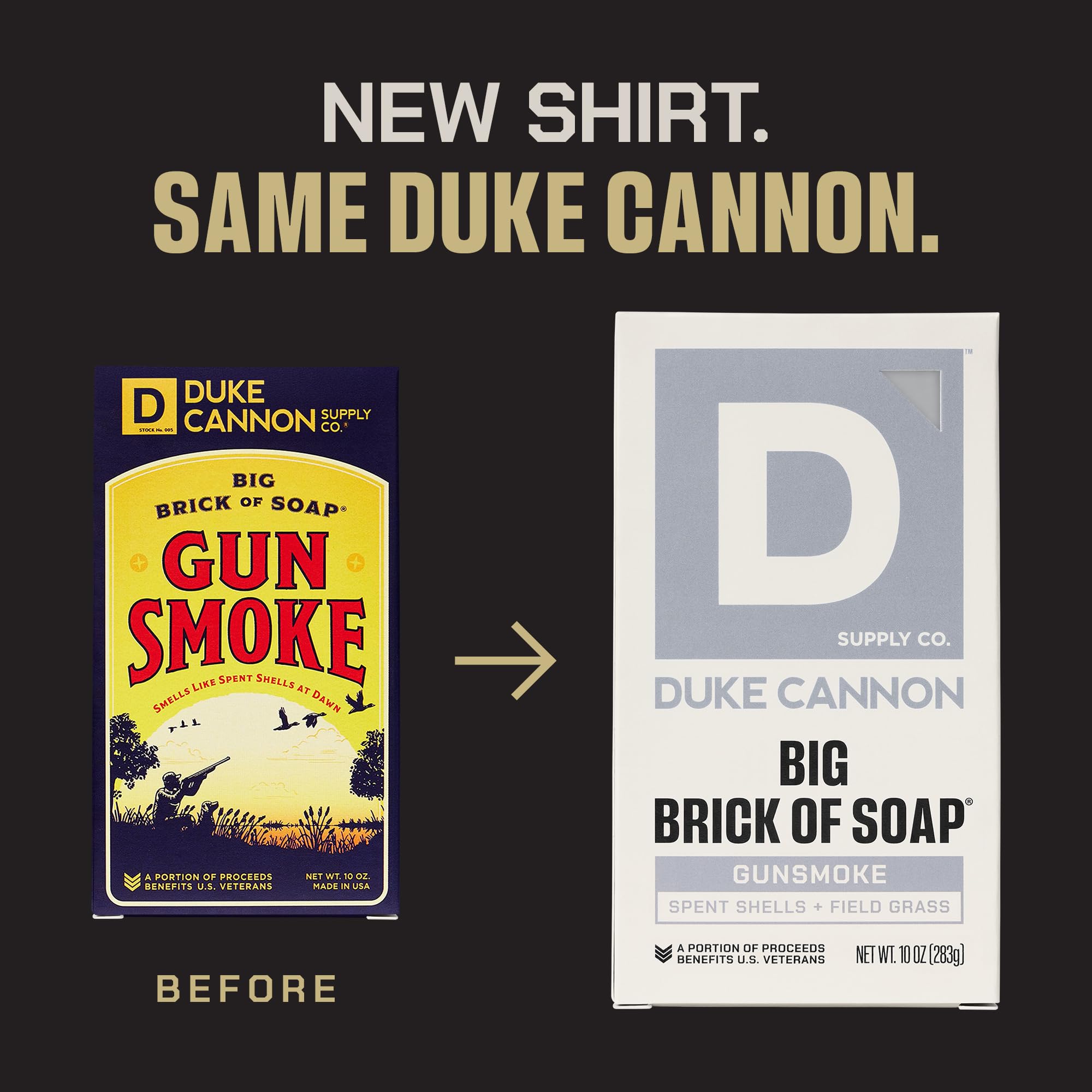 Duke Cannon Big Brick Soap Bars for Men, 10 oz 3 Pack