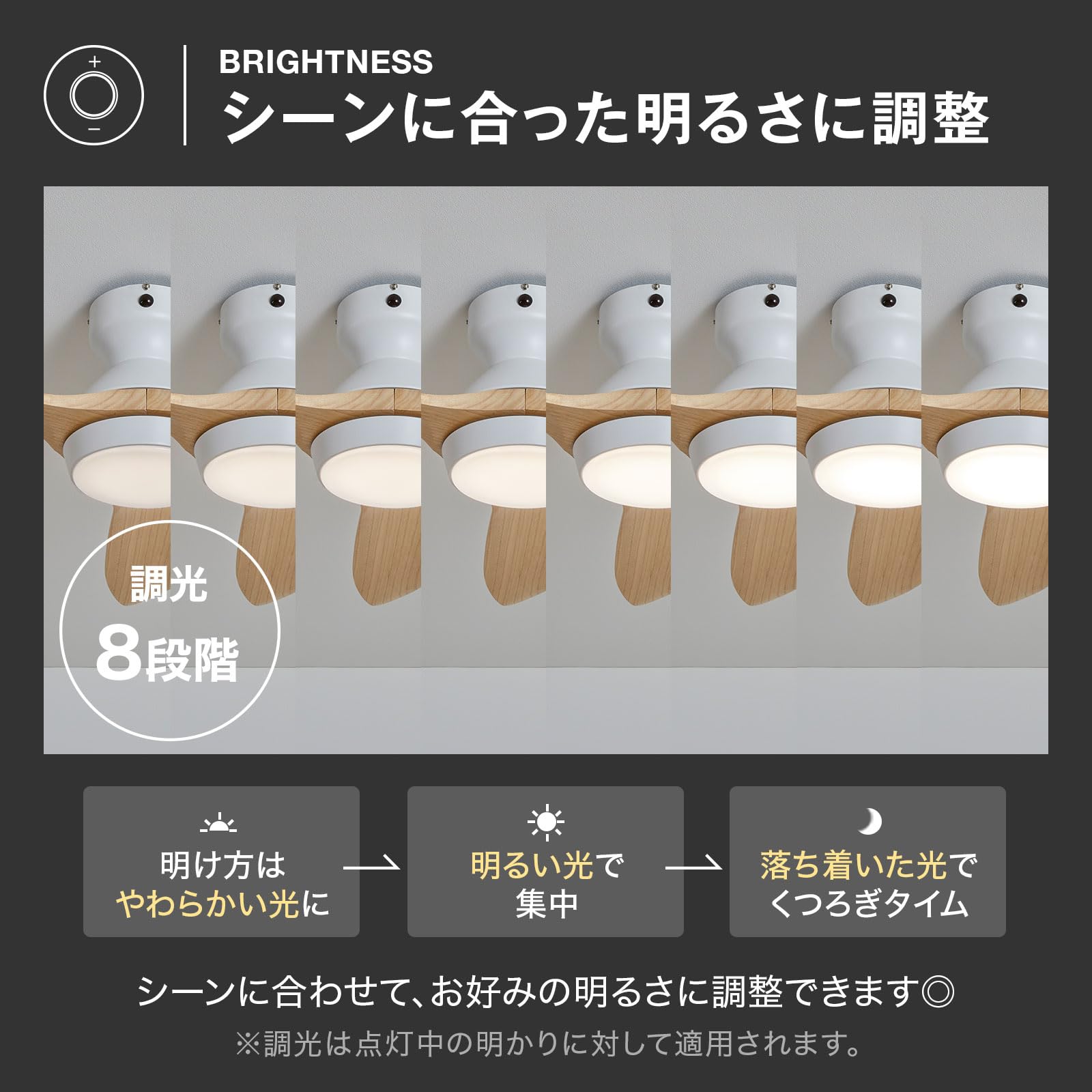 LOWYA シーリングファン ブラック/ブラウン Amazon.co.jp : LOWYA ロウヤ シーリングファンライト