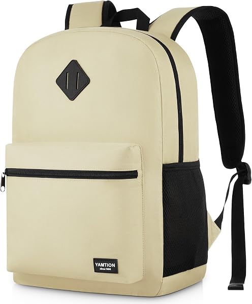 YAMTION Backpack for Women Men,School Backpack Teen Boys and Girls Laptop Bookbag with USB Charger for College High Scho