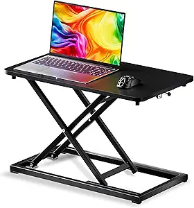 Standing Desk Converter Matte Black
