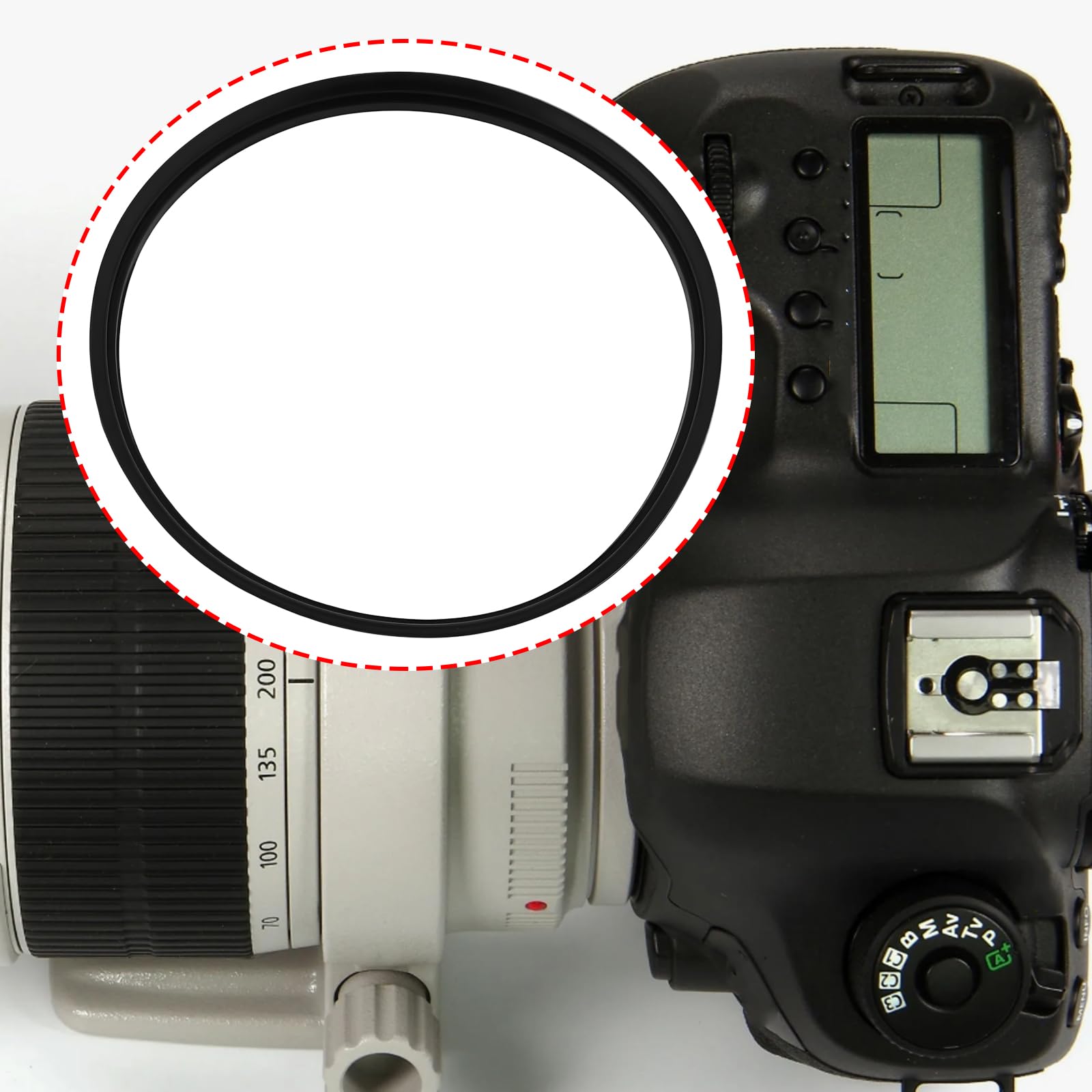 Amazon.co.jp: YINETTECH カメラレンズダストシール Canon EF 70-200mm