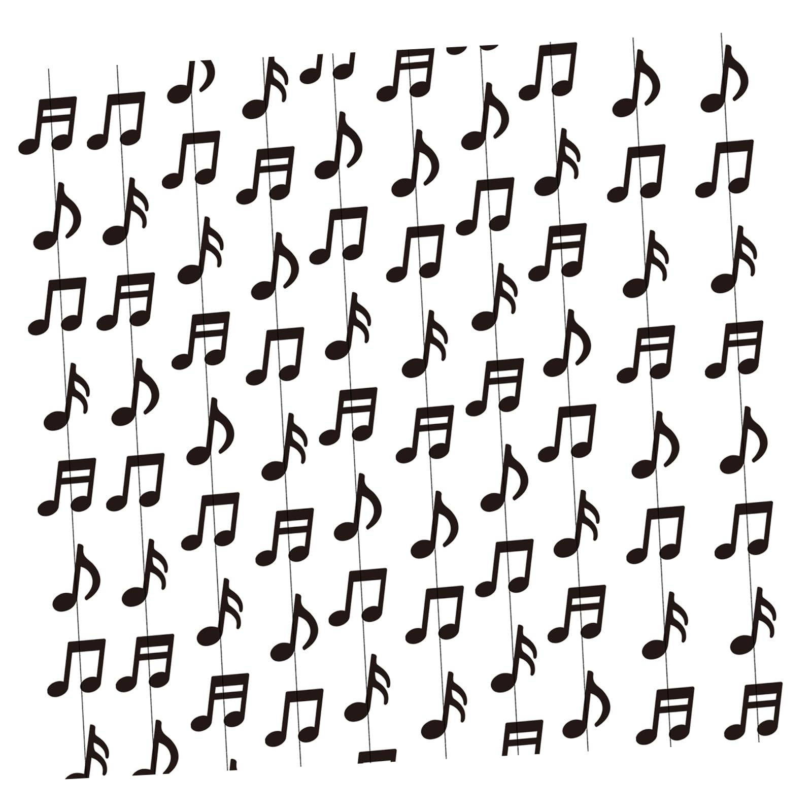 Msioytog B Music Theme Party Decorations Feature Lack Musical Notes For Event Irthdays Concerts Recycled Easy To Hanging Music Theme Party Decorations