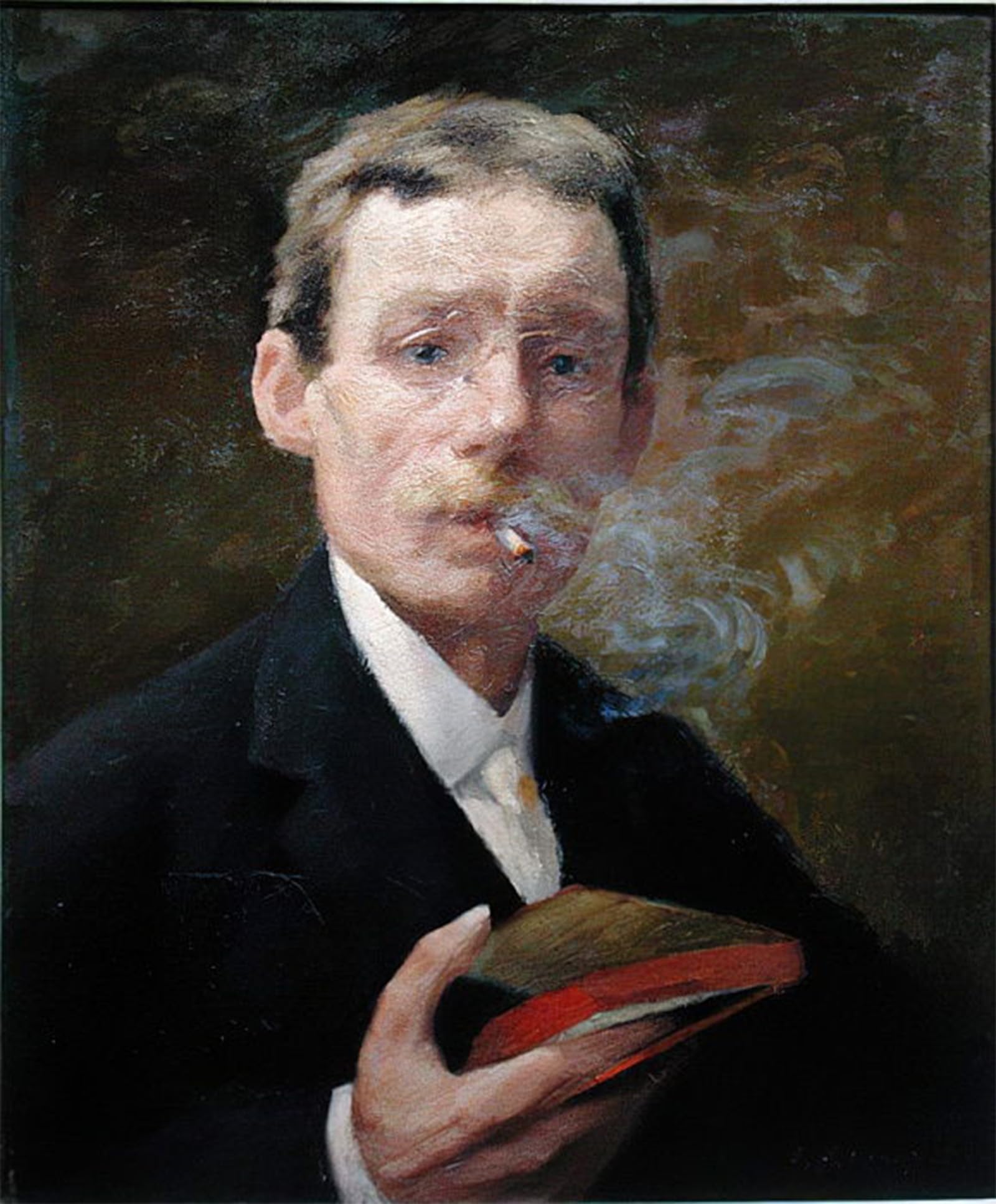 Affiche Murale d'Art Salon Autoportrait Jules Ernest Renoux 60x90 - 5
