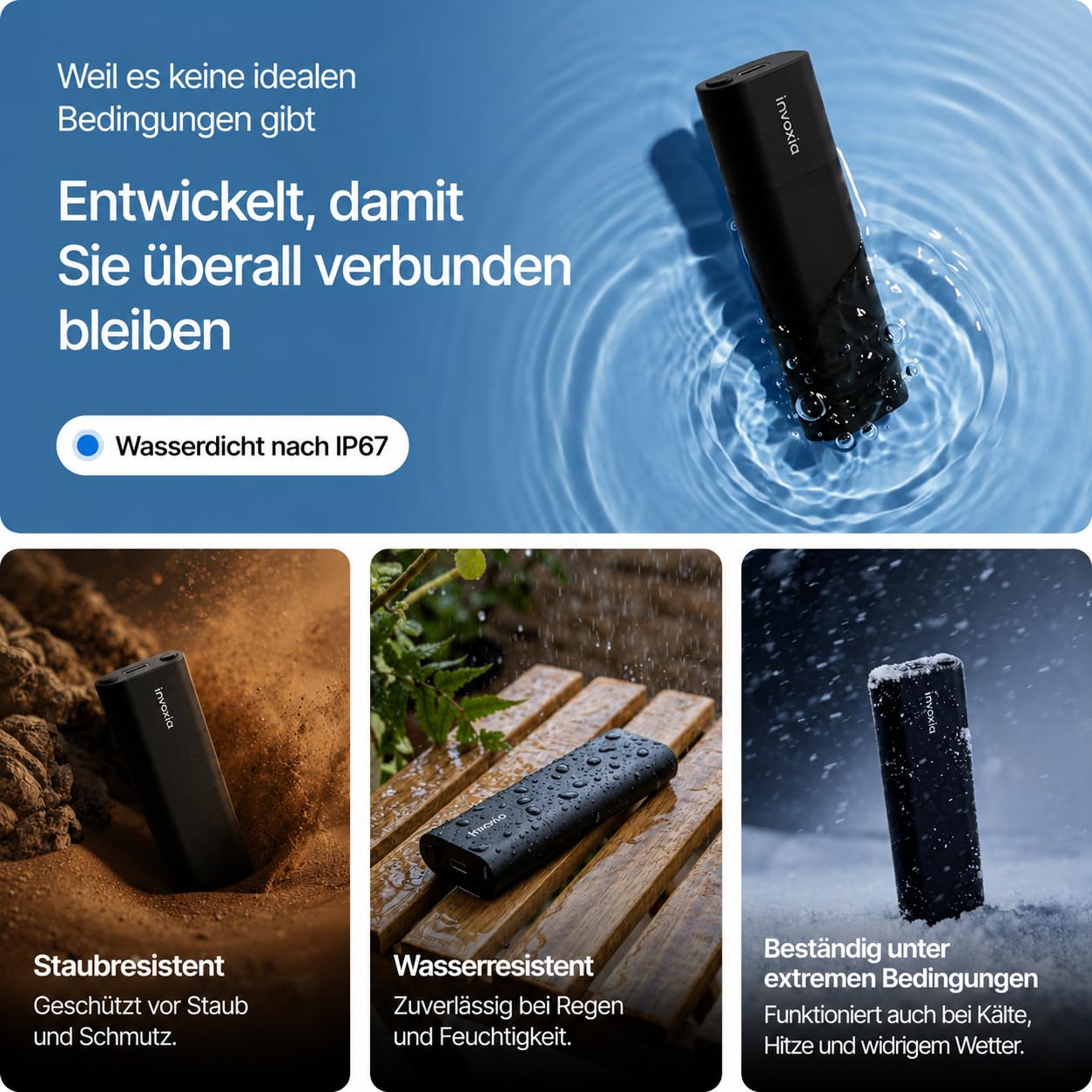 Invoxia GPS Tracker Pro Max – Bis zu 6 Monate Akkulaufzeit