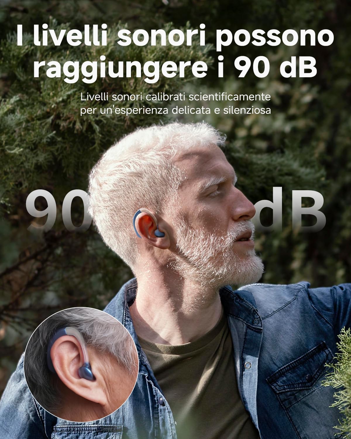 Britzgo Portatile facile da usare ricaricabile lunga durata della batteria qualità audio ad alta risoluzione funzione di riduzione del rumore (Blu Coppia)