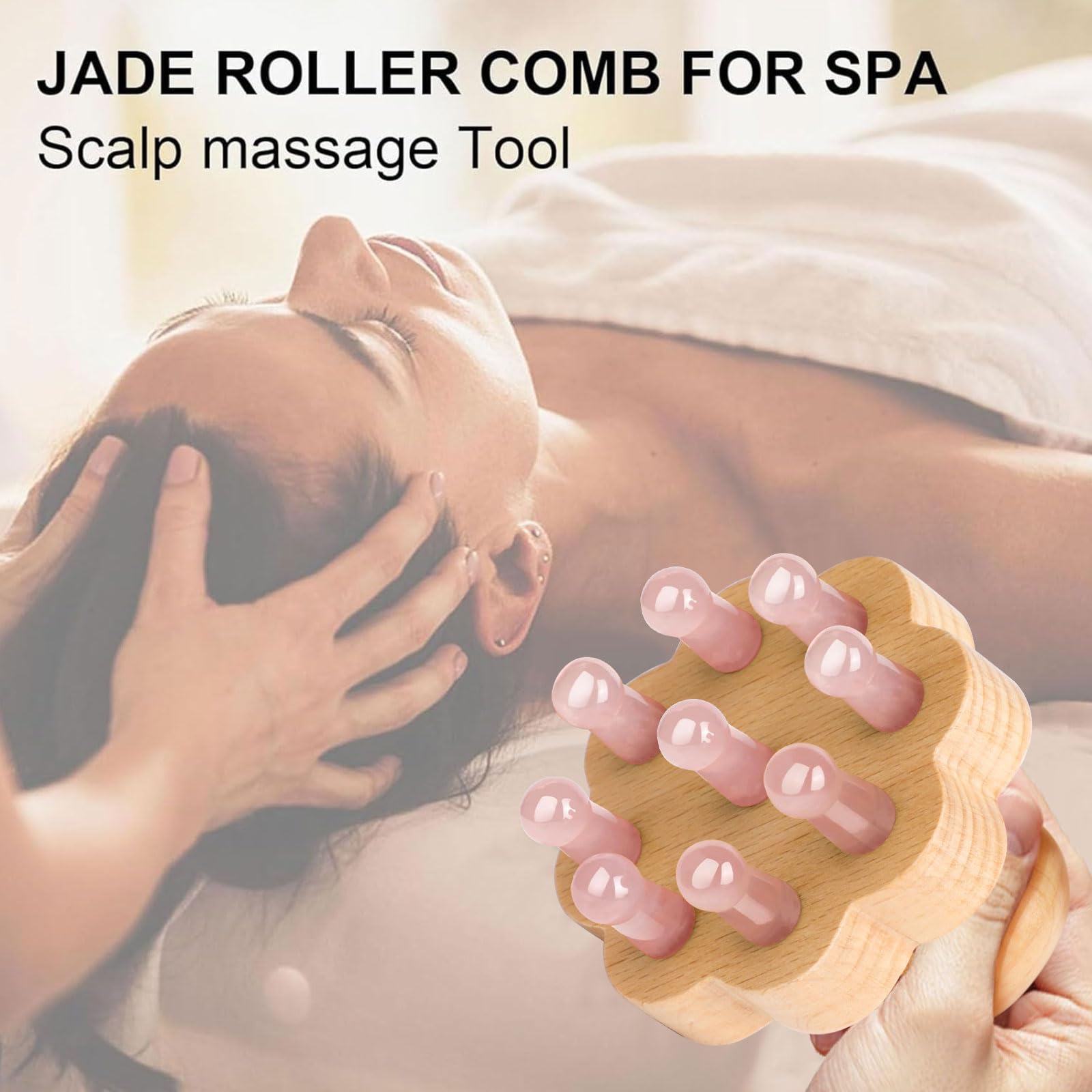 Amazon.com : ideayard Scalp Massager,Head Scalp Comb,Rose Quartz