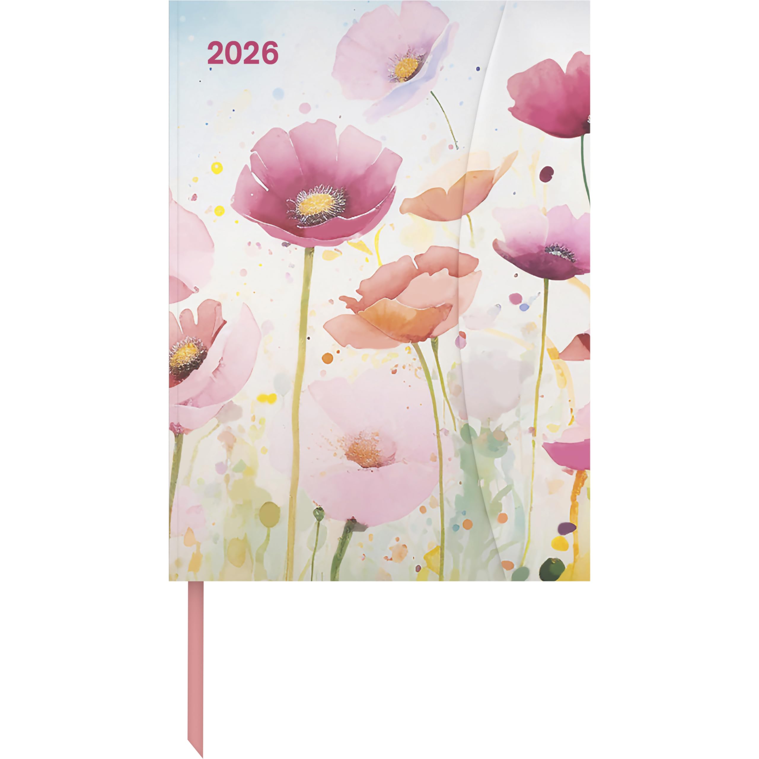 teNeues - Bright Flowers 2026 – Buchkalender 16x22 cm | Floraler Wochenkalender mit Magnetverschluss für Natur- & Blumenliebhaber: Magneto Diary