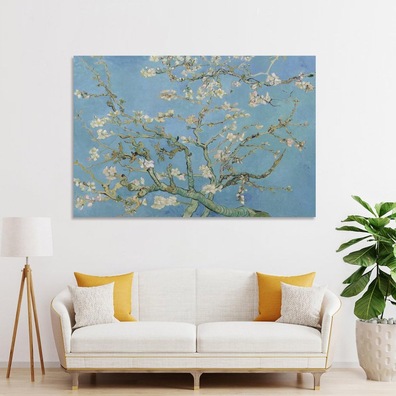 Amazon.co.jp: Van Gogh フィンセントファンゴッホ 《花咲くアーモンド 