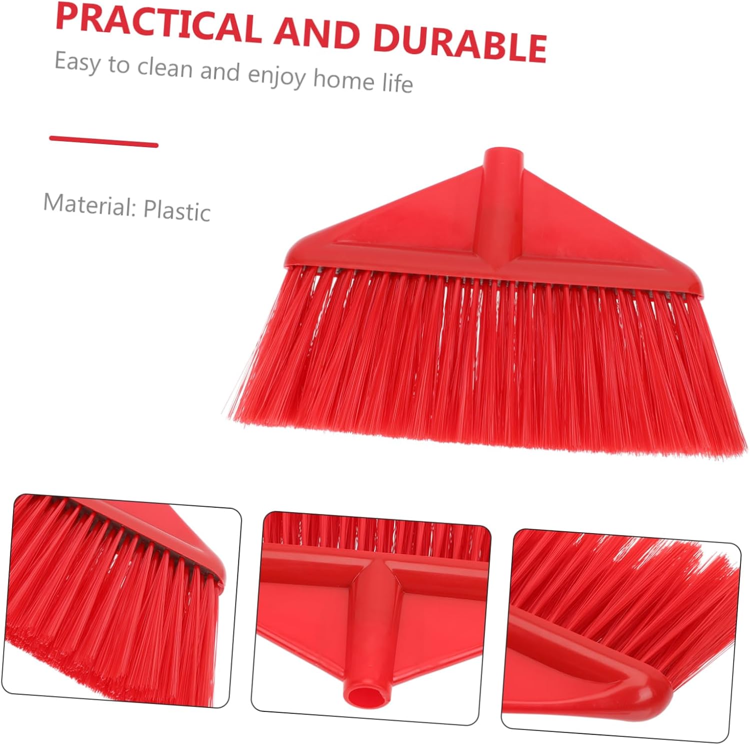 Replaceable Broom Head Kitchen Broom Head Plastic Sweeper Easy Cleaning Brush