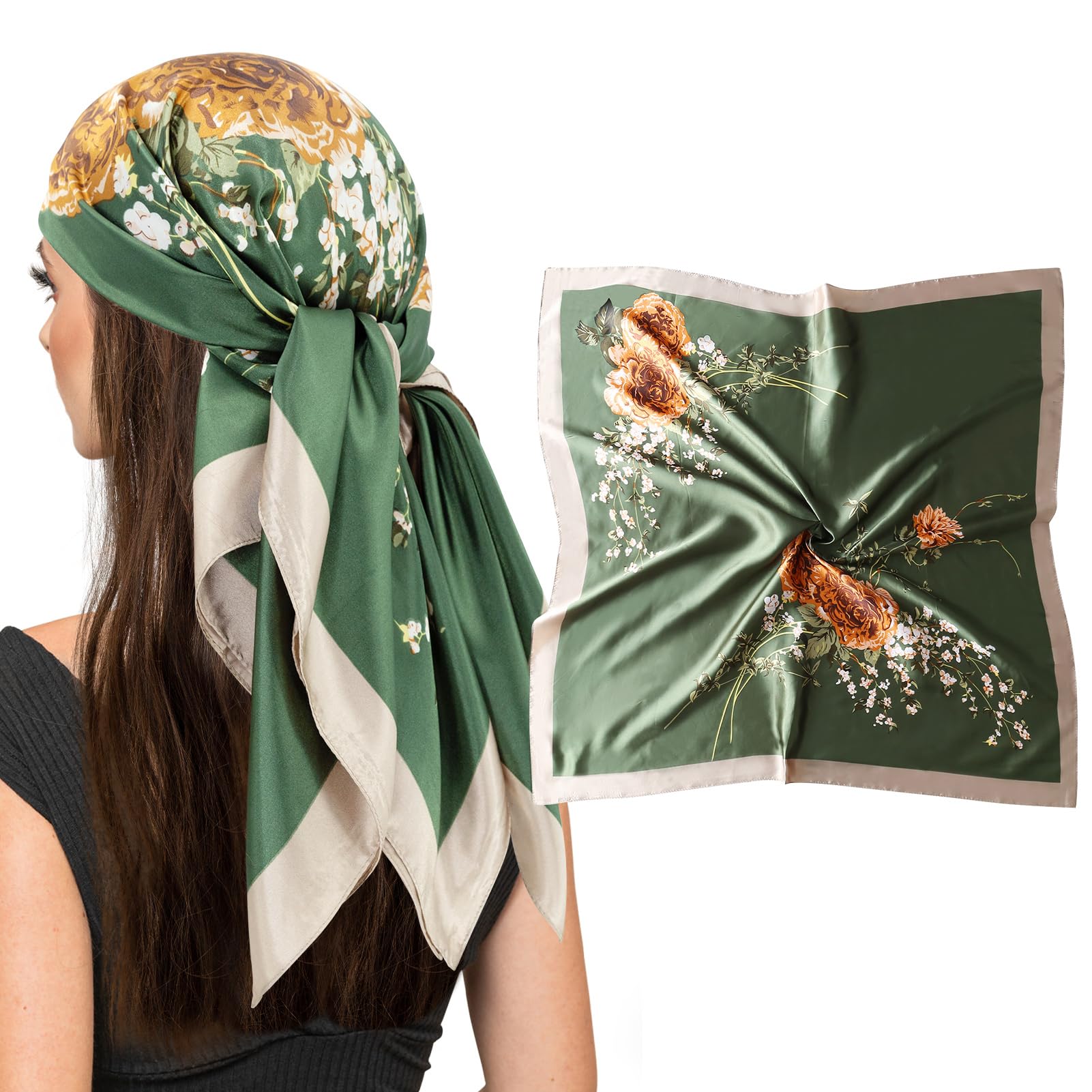 vimate 35" Silk Like Scarf