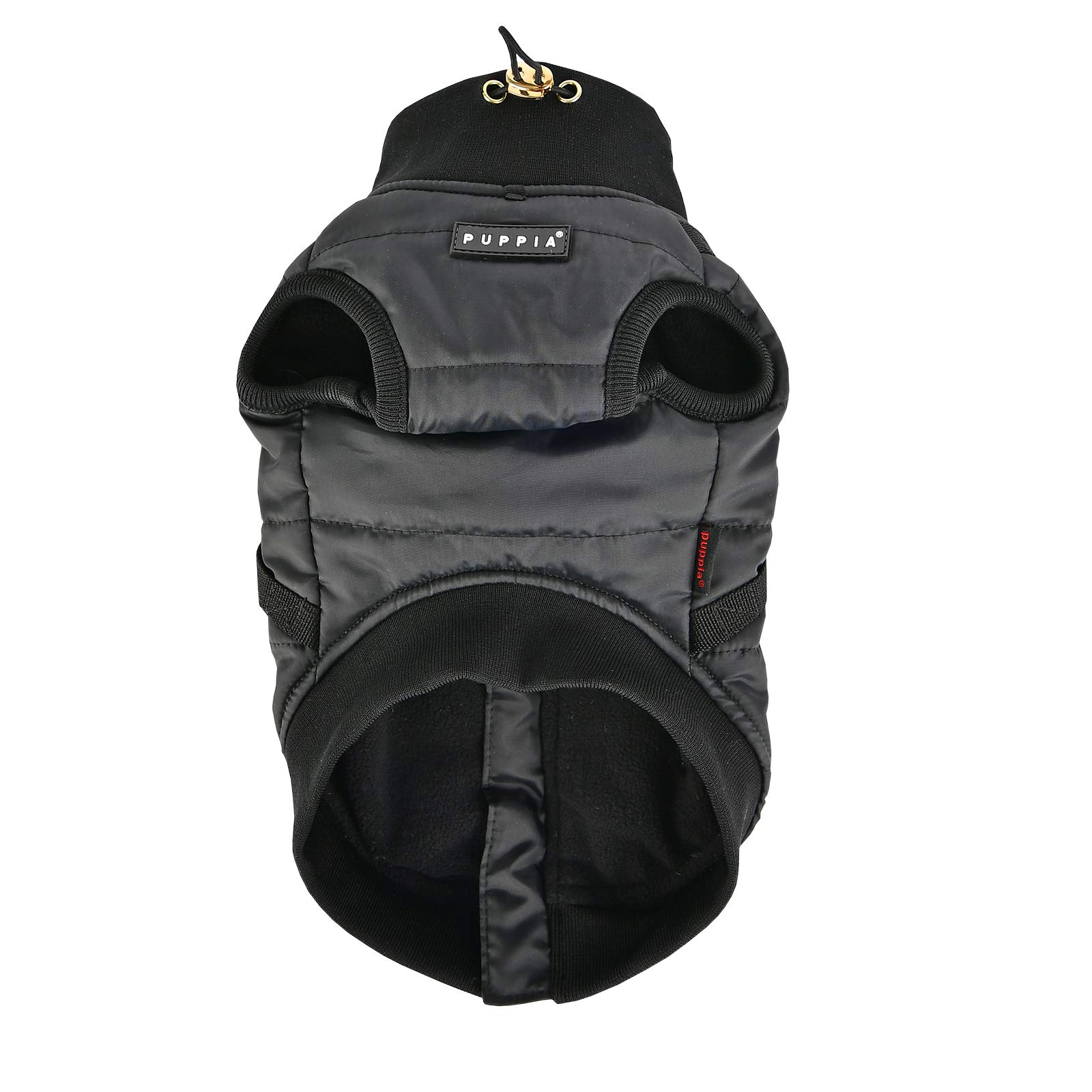 Puppia plsd-vt1668-bk-s Frost Pet cappotto, nero, Small