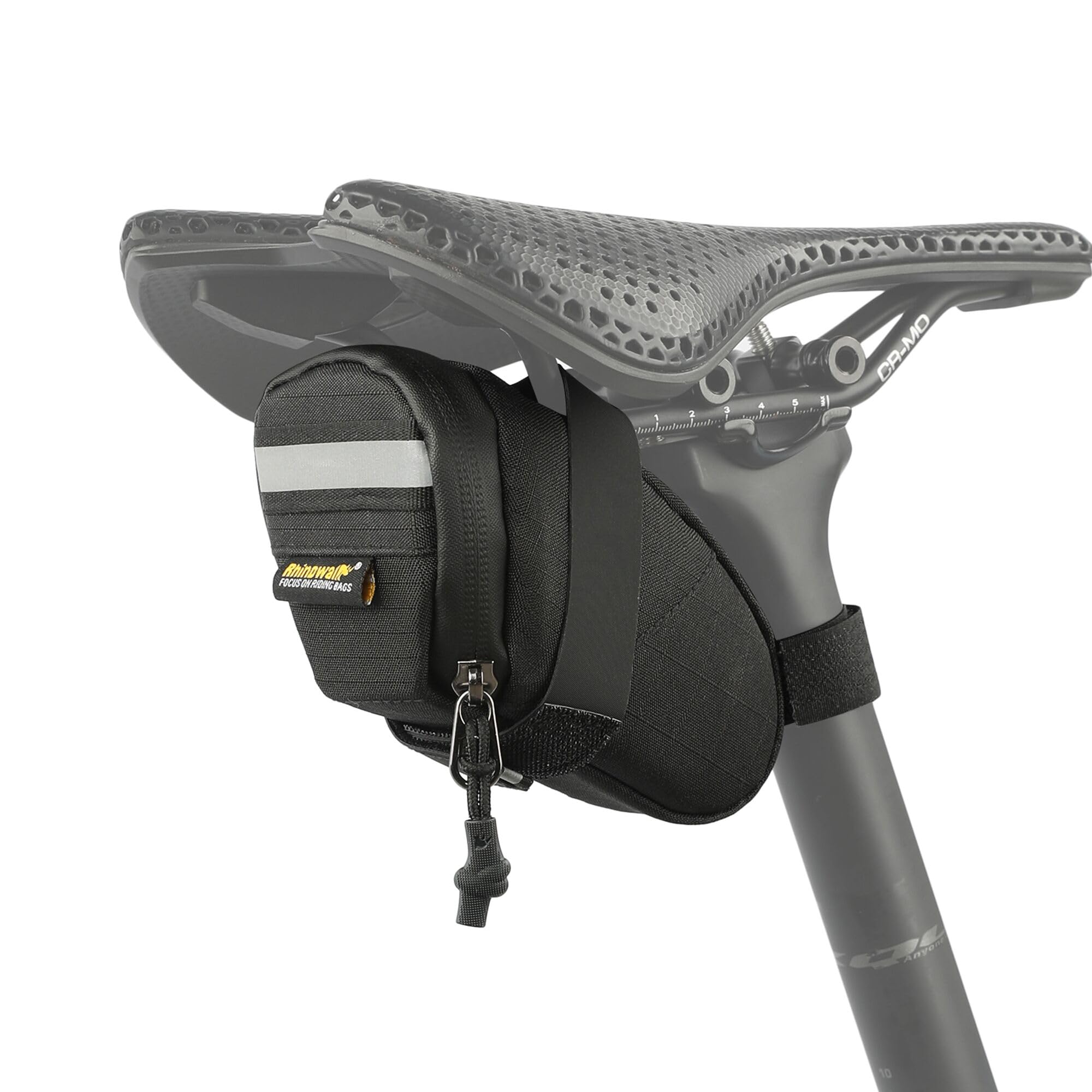 Rhinowalk Borsa da sella per bicicletta, borsa da sella per ciclismo, per mountain bike e viaggi di pendolarismo