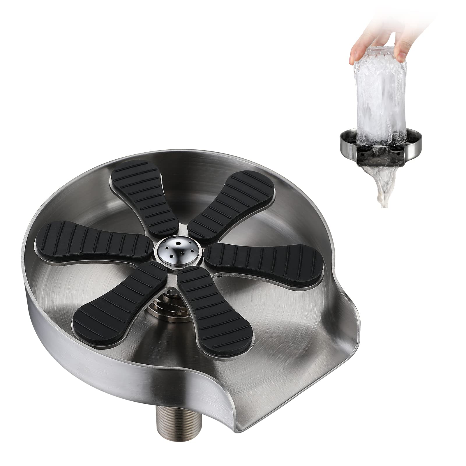 Buy Glass Rinser for Kitchen Sink, Cup Cleaner Rinser for Sink