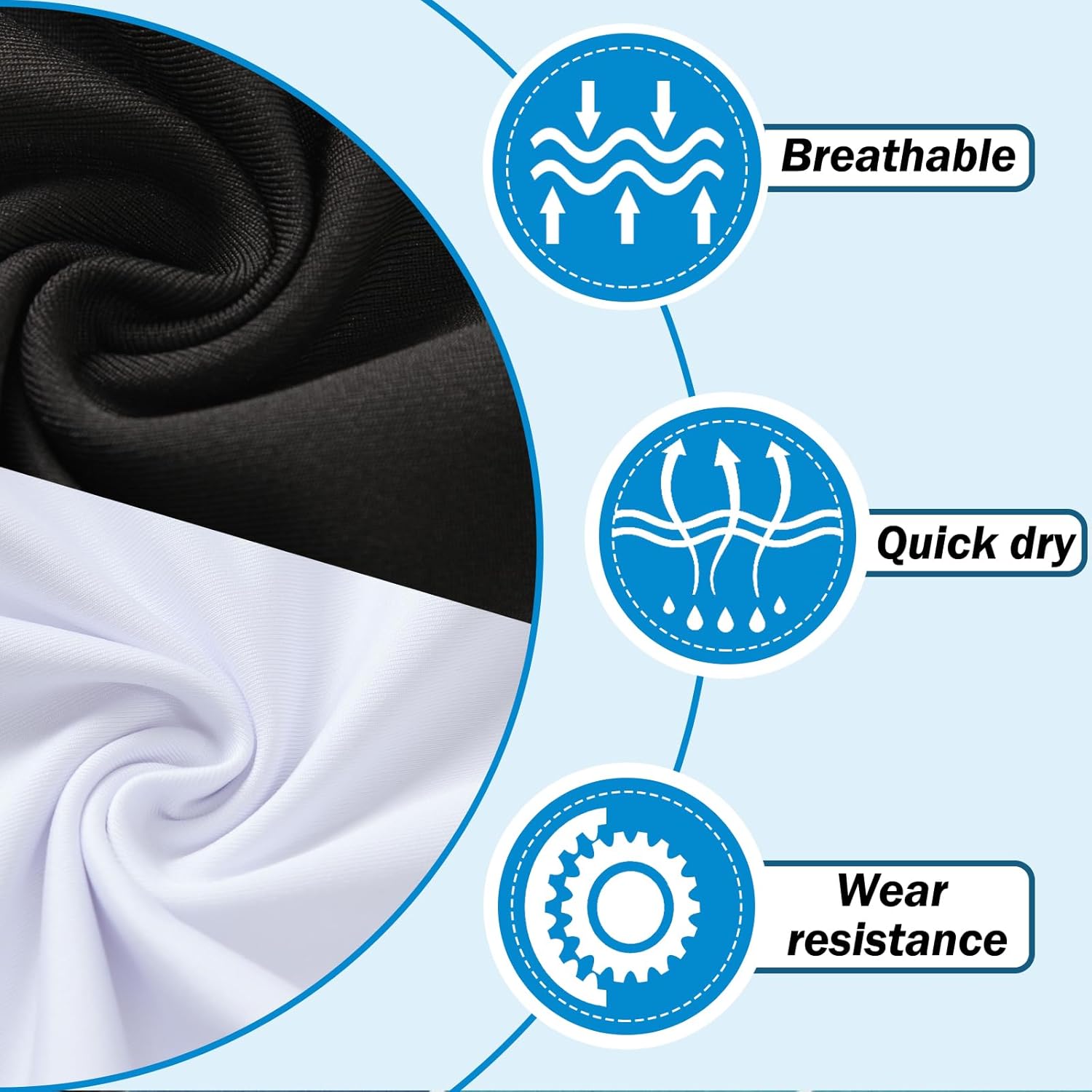 Youth Boys One Leg Compression Pants Kids Sports Tights Athletic Base Layer Leggings for Basketball Underwear - Image 5