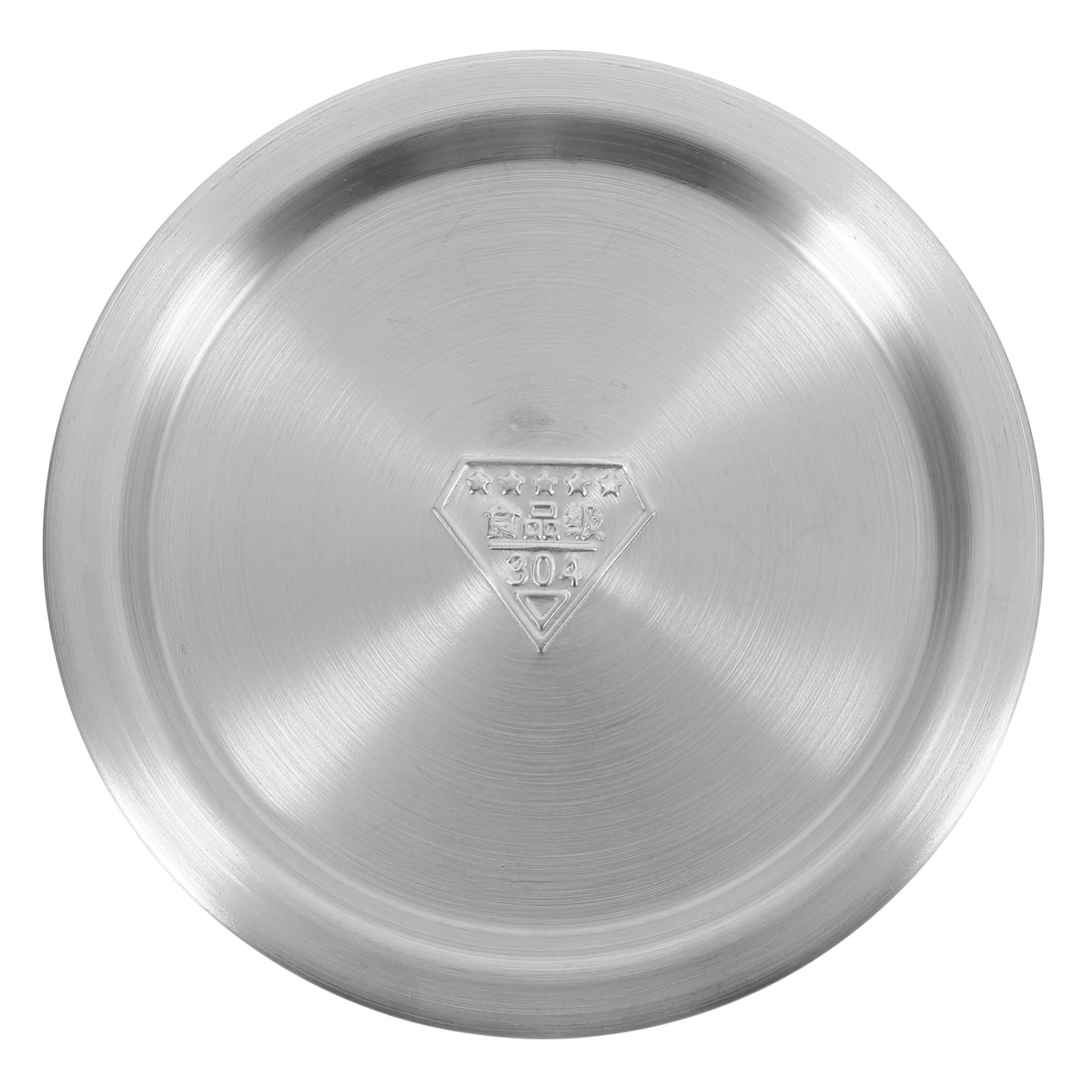 KICHOUSE Universal Cooking Pot Lid 14cm Stainless Steel Milk Anti-boiling Overflow Tray Pan Cover for Wok Frying Pan Kitchen Cookware Replacement