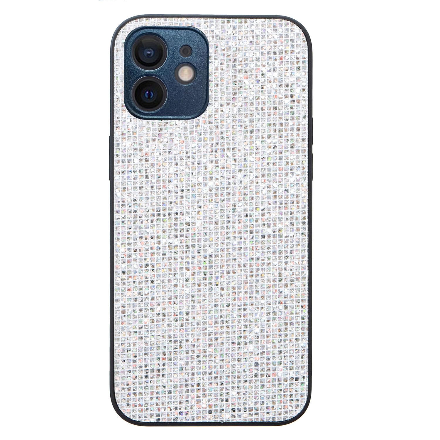 Compatibile con iPhone 12 6.1 Custodia Glitter Bling