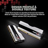 G.Skill Trident Z5 Neo RGB Series DDR5 RAM (AMD Expo) 32GB (2x16GB) 6000MT/s CL30-36-36-96 1.35V U-DIMM Computer Memory - Matte White (F5-6000J3036F16GX2-TZ5NRW) - 4