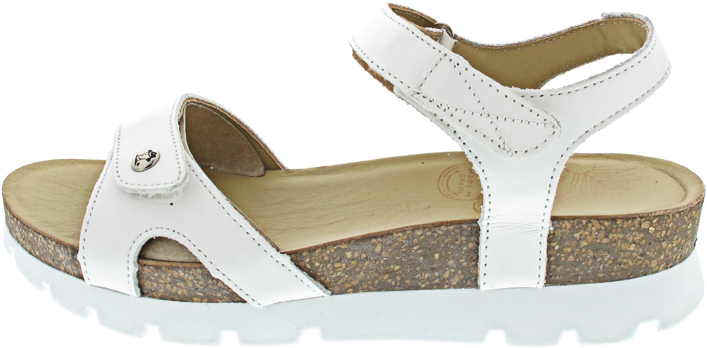 Panama Jack Women’s Ankle Strap Sandals, White (Blanco B1), 8 UK