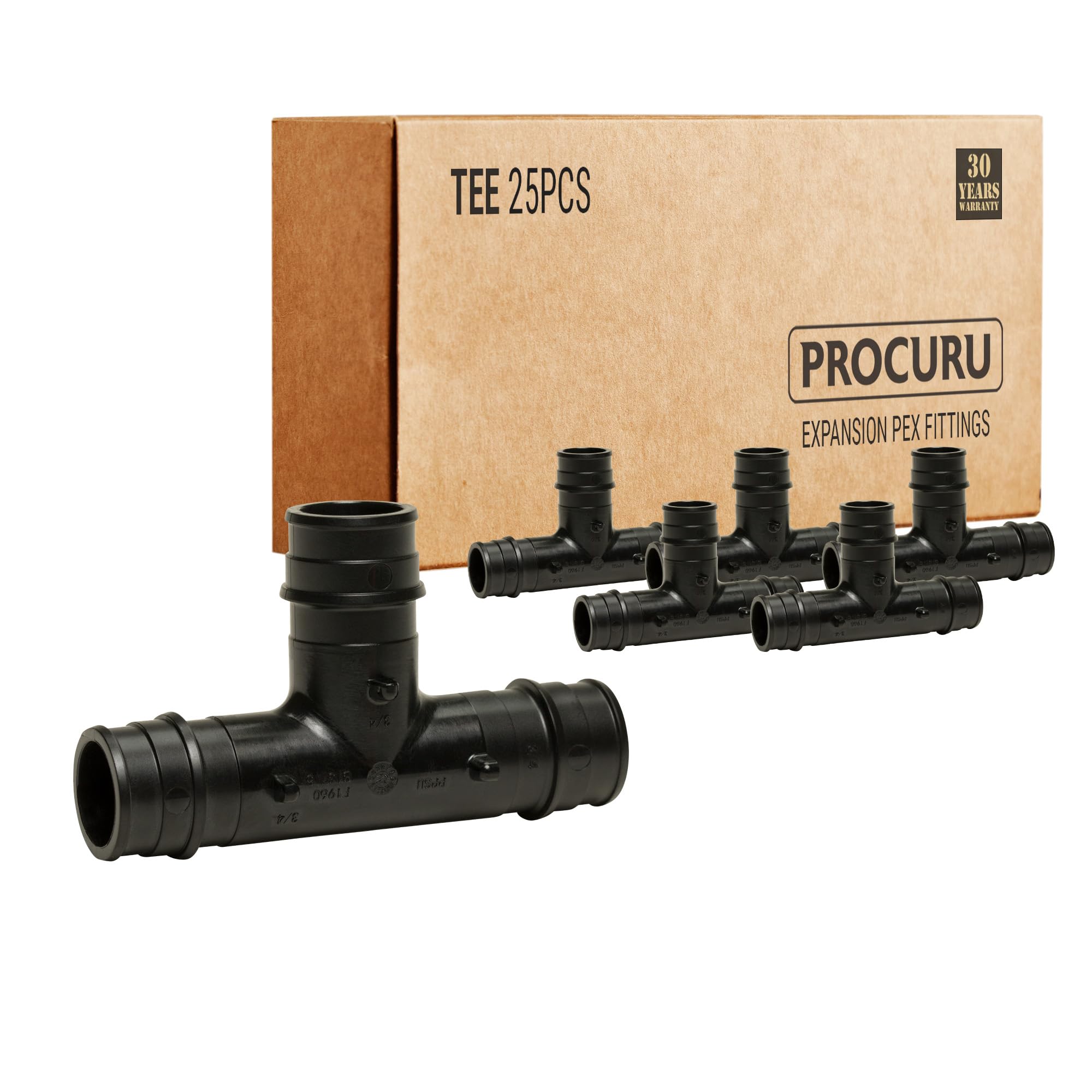 Amazon.com: [25-Pack] PROCURU 3/4-Inch Tee, Expansion PEX-A F1960