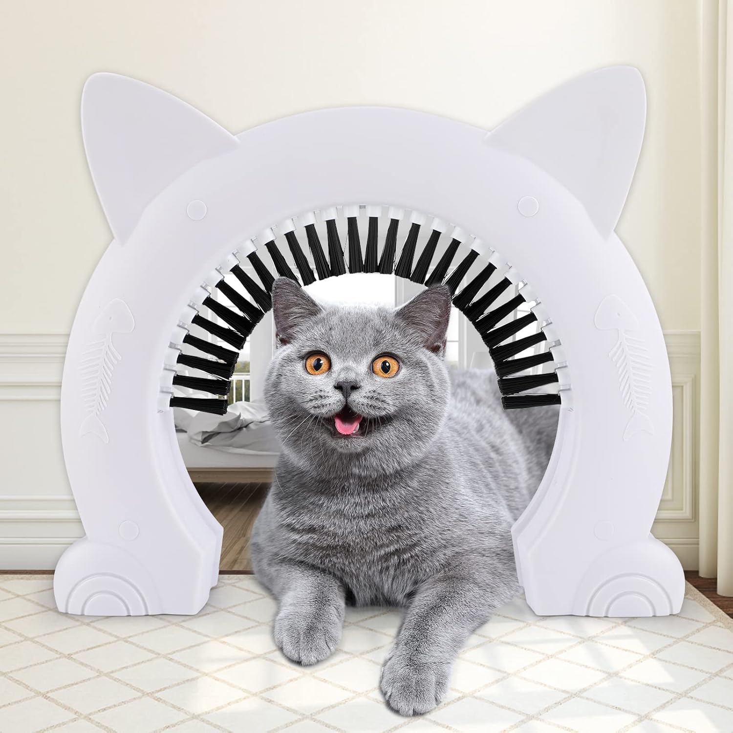 Cat Flap, Topretty Newest Cat Flaps for Upvc Door Easy Installation ABS